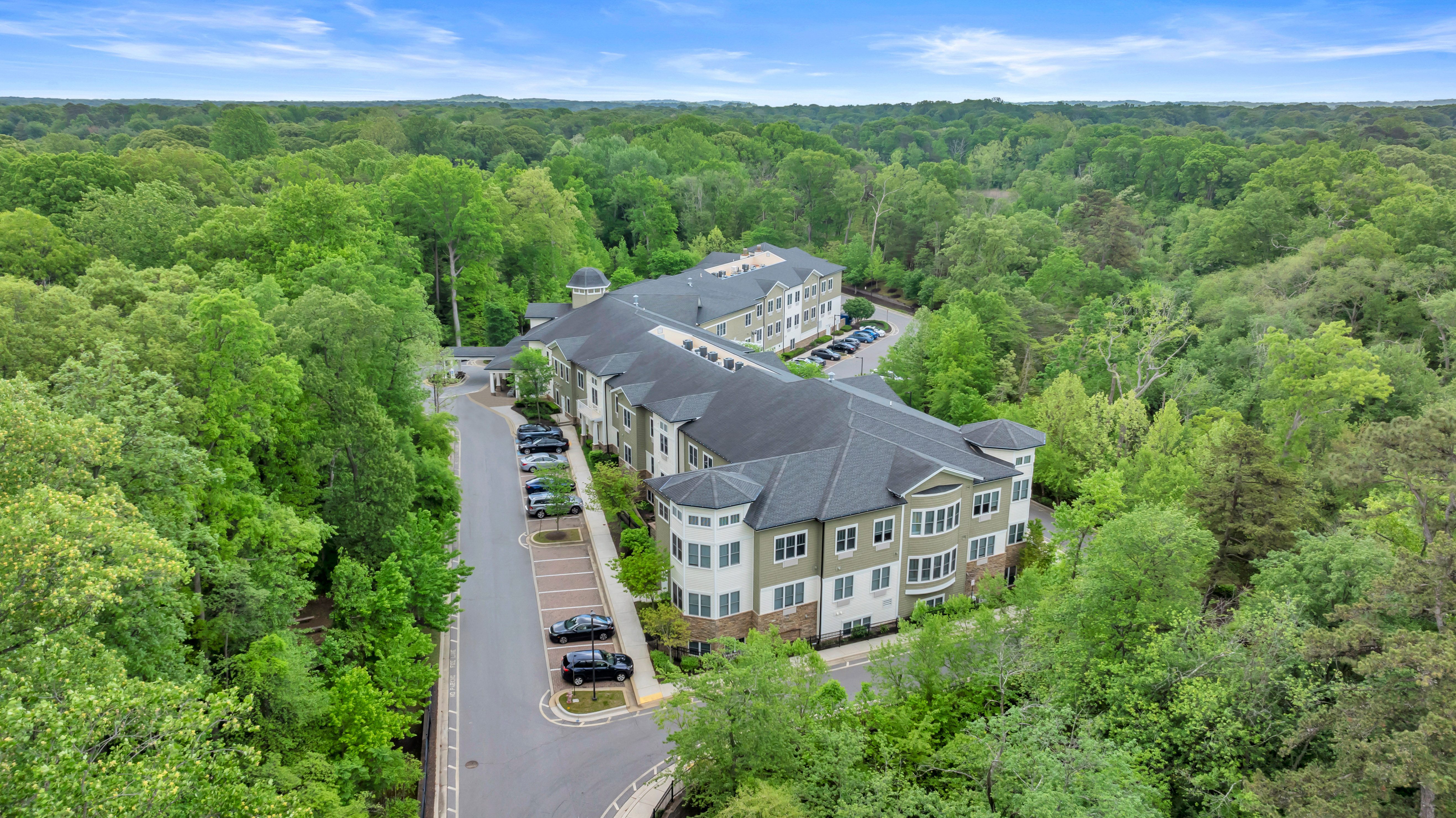 Drone View at Spring Arbor of Severna Park, Severna Park, Maryland