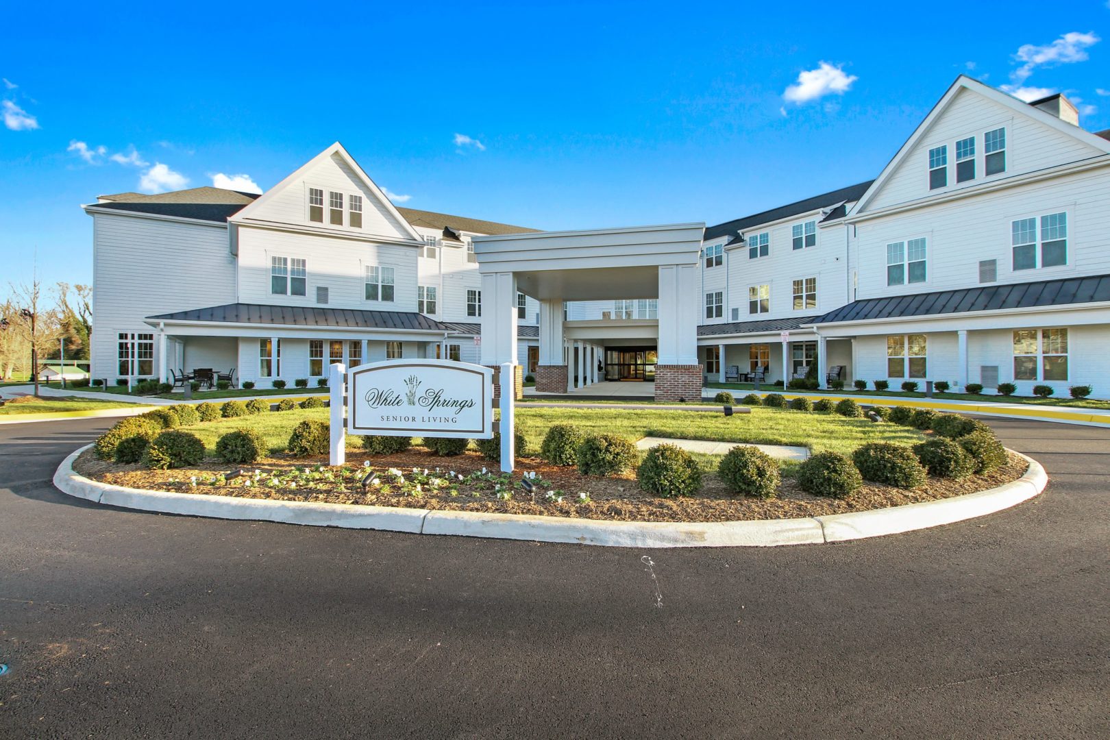 Property exterior at White Springs Senior Living, Warrenton, VA 20186