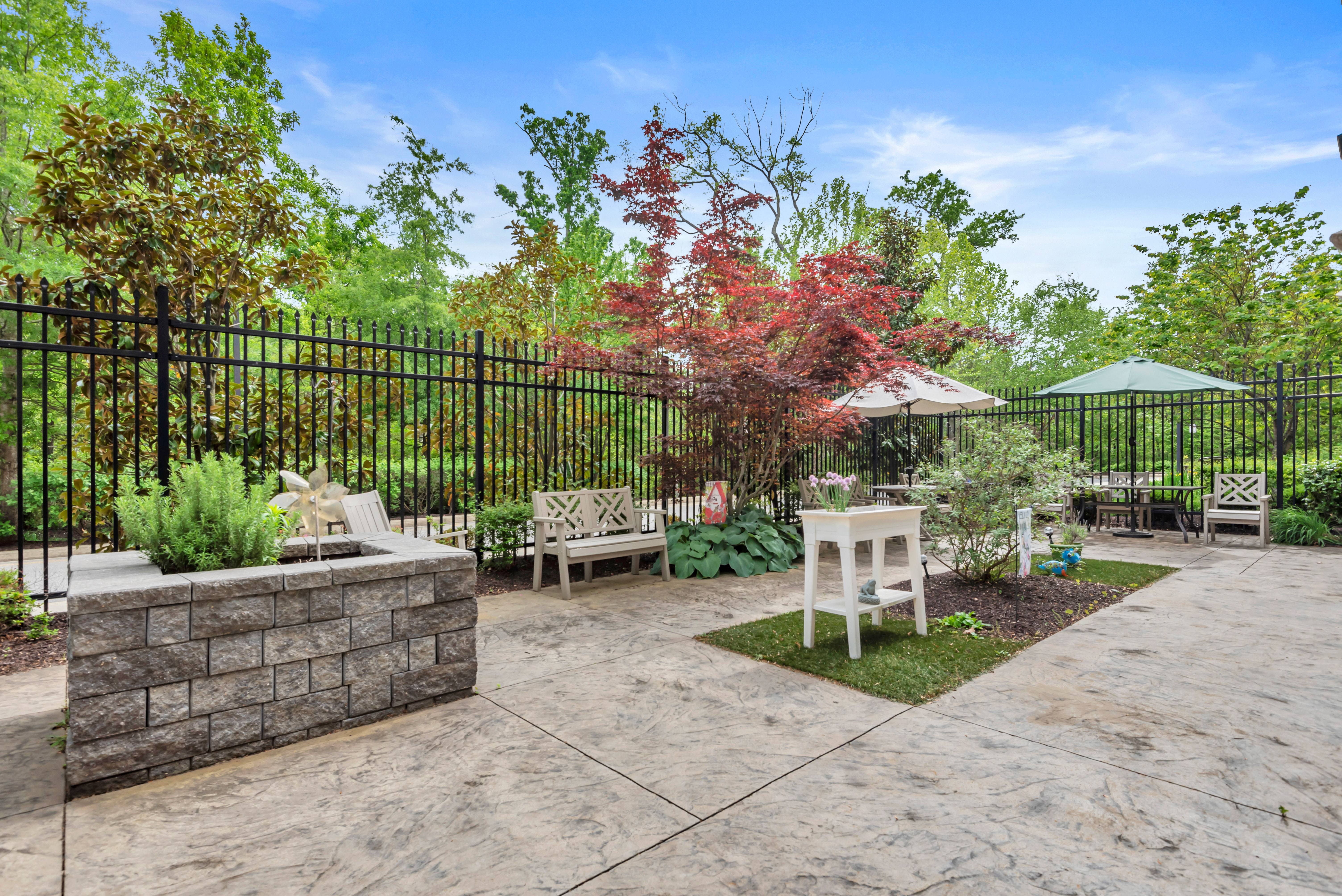Grill And Patio at Spring Arbor of Severna Park, Severna Park, MD, 21146