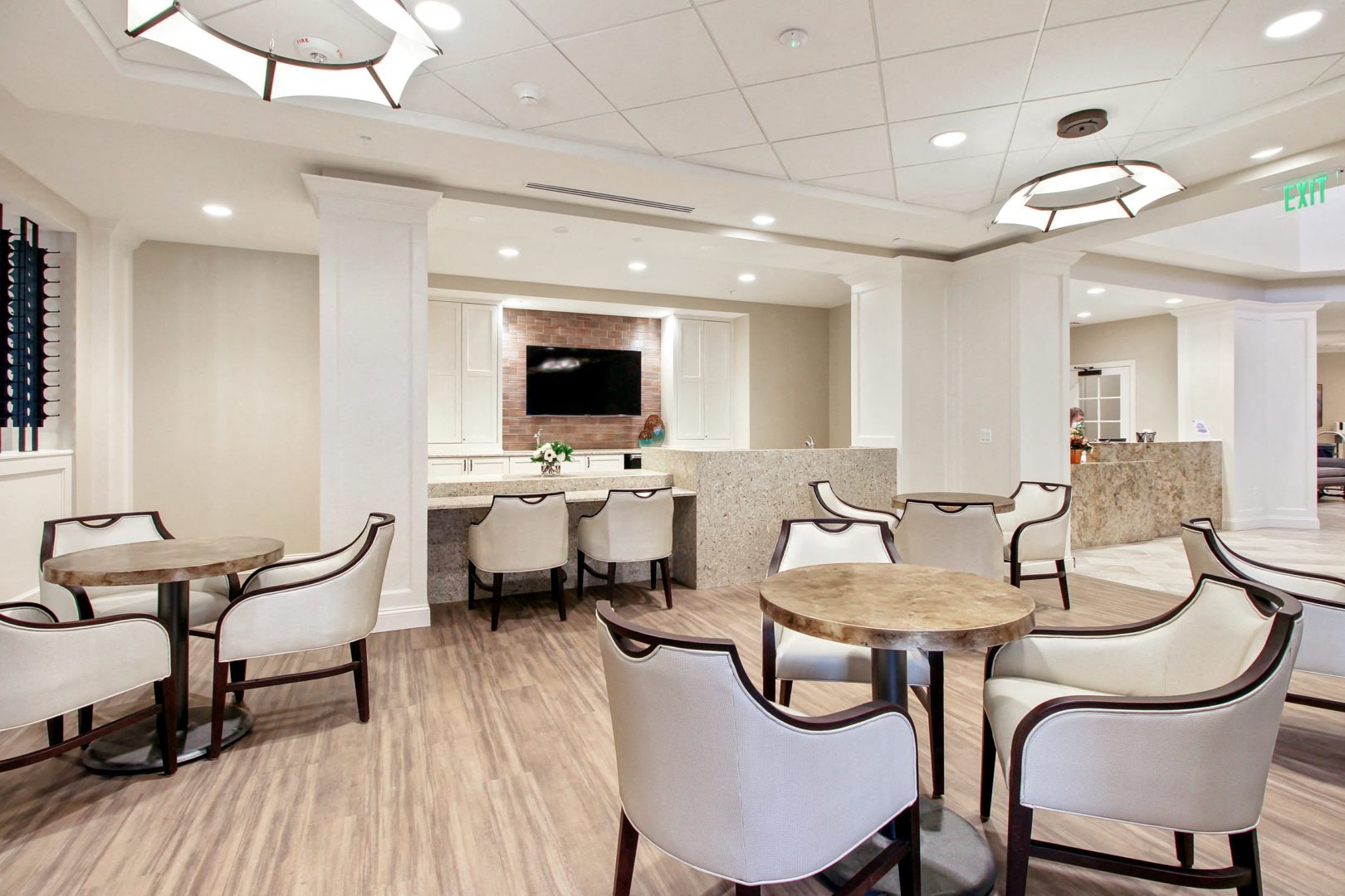 Gathering Area at White Springs Senior Living, Warrenton, VA