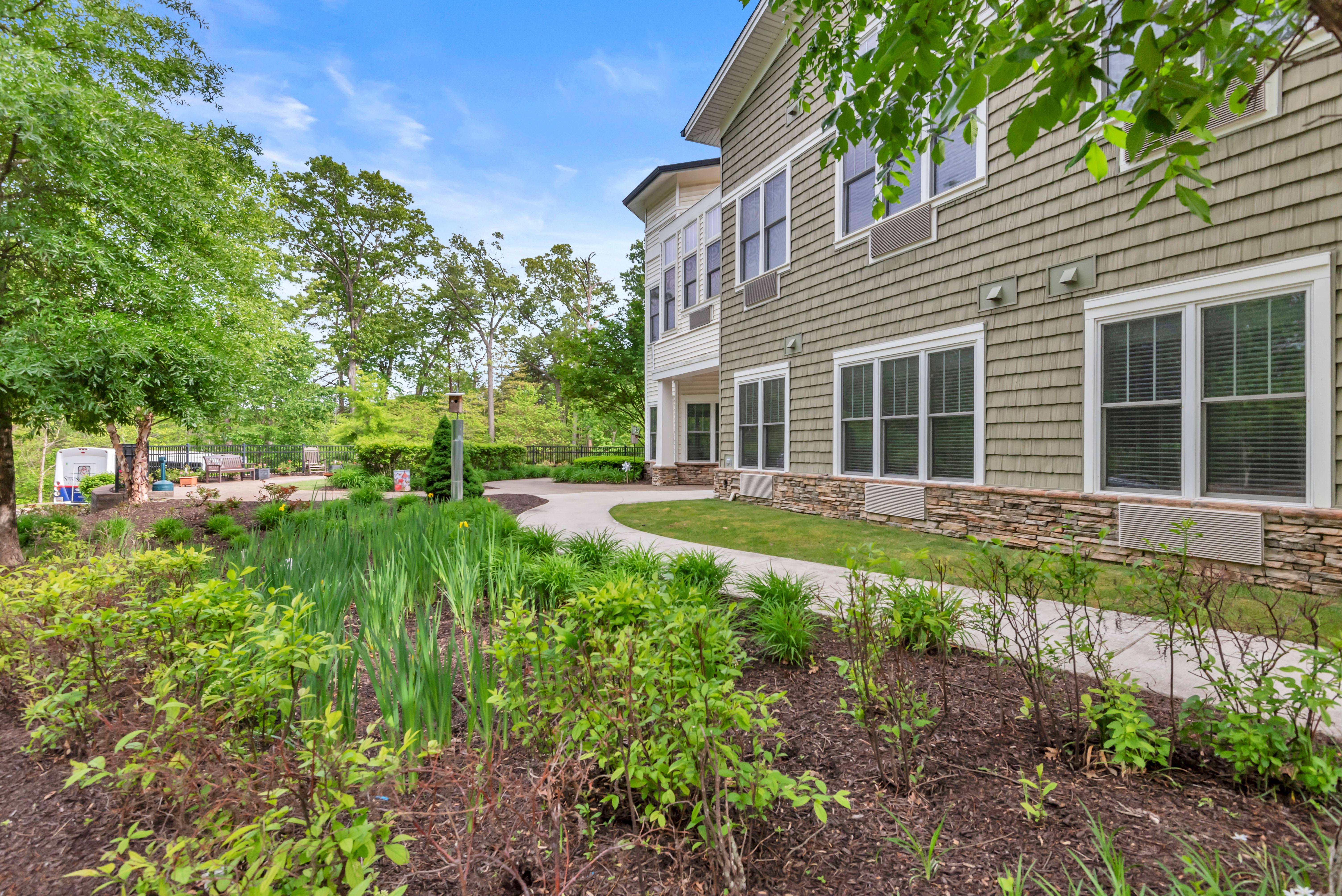 Courtyard View at Spring Arbor of Severna Park, Severna Park