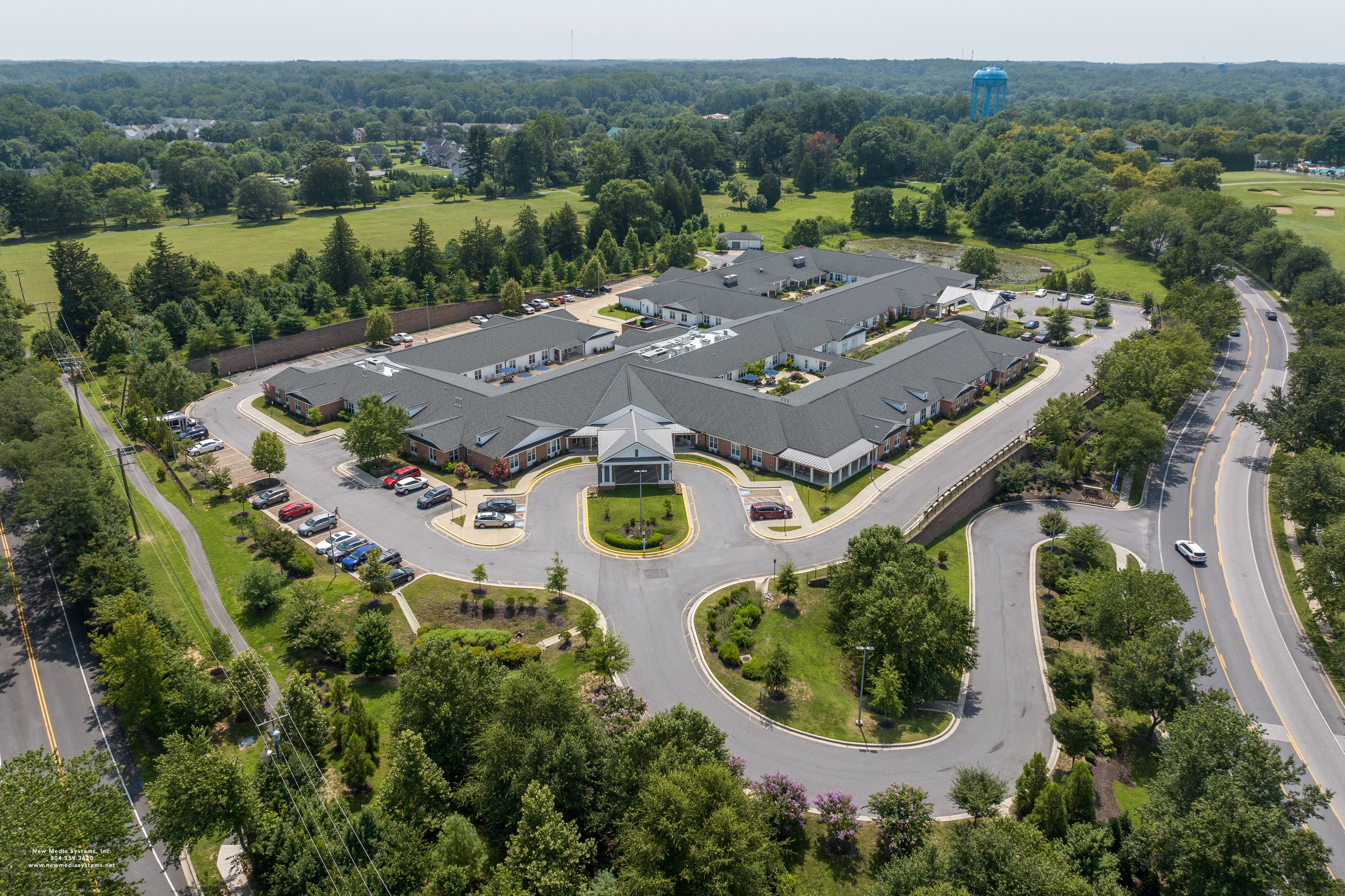 Aerial View Of Property at Spring Arbor of Crofton, Crofton, MD, 21114