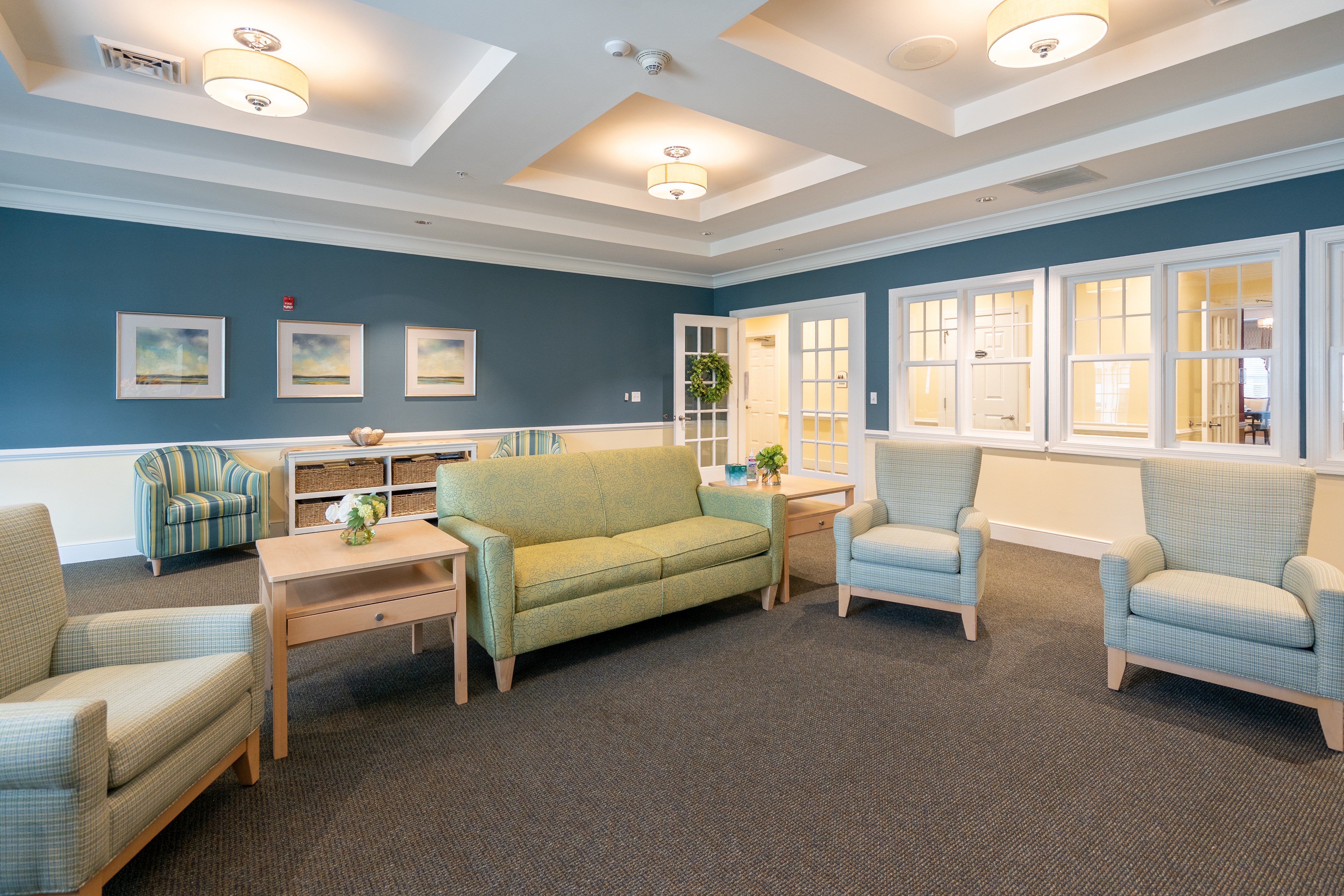 Waiting Room at Spring Arbor of Crofton, Maryland, 21114