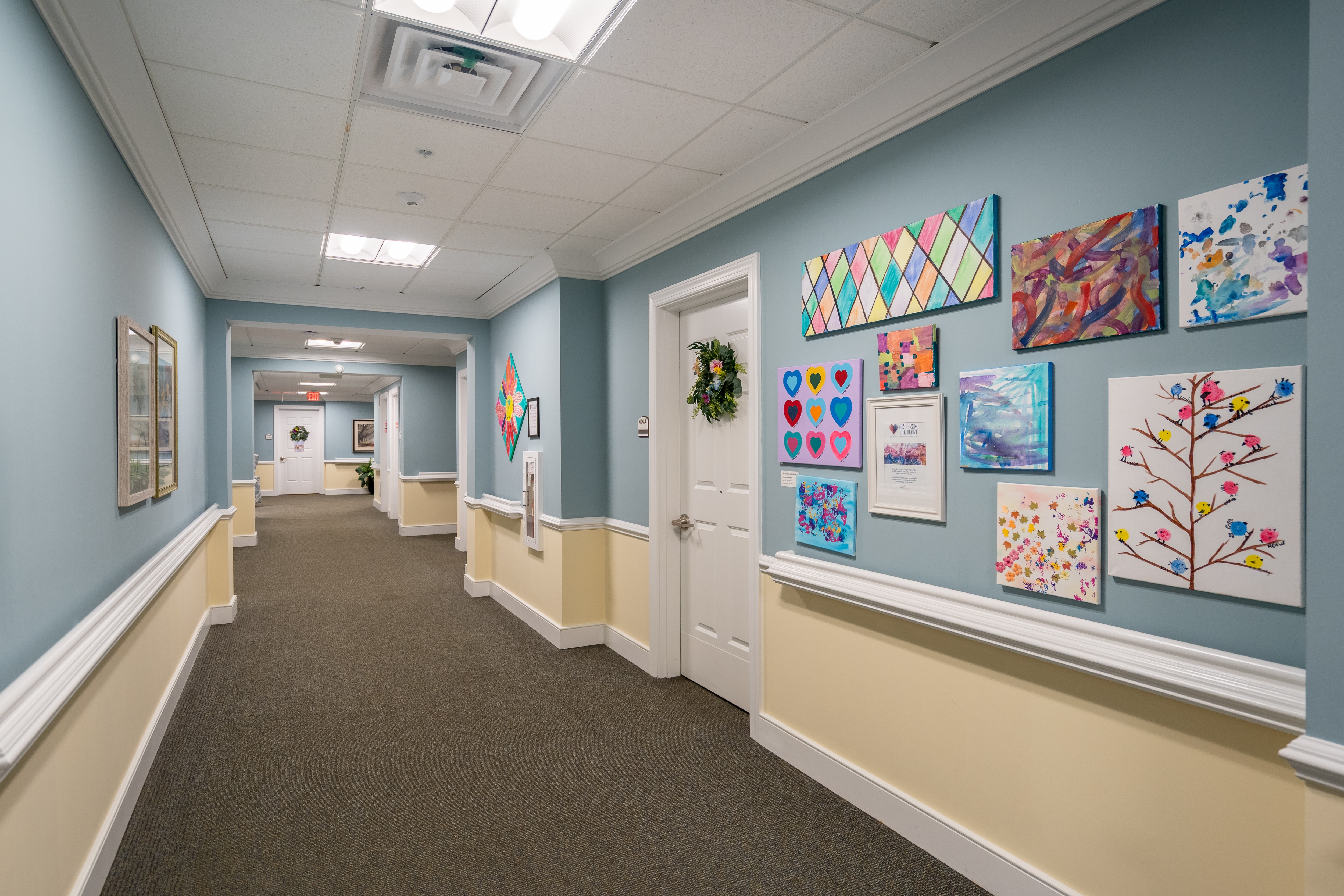 Interior Hallway at Spring Arbor of Crofton, Crofton, MD, 21114