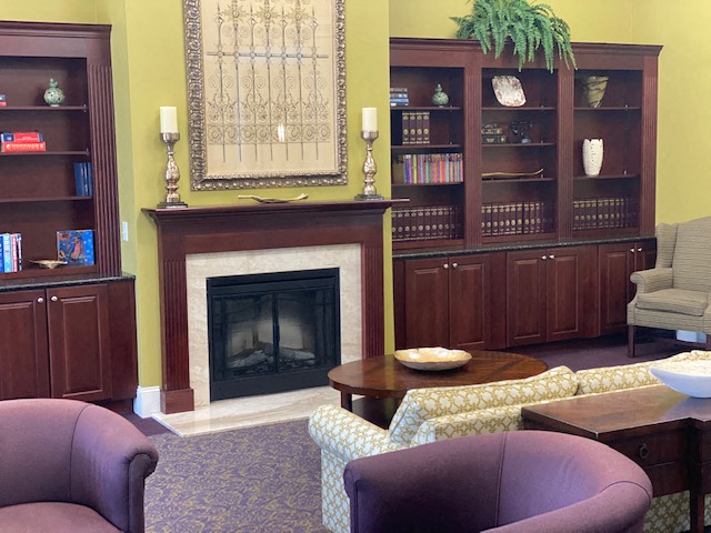 Beautiful Living Room at Spring Arbor of Greensboro in Greensboro, NC