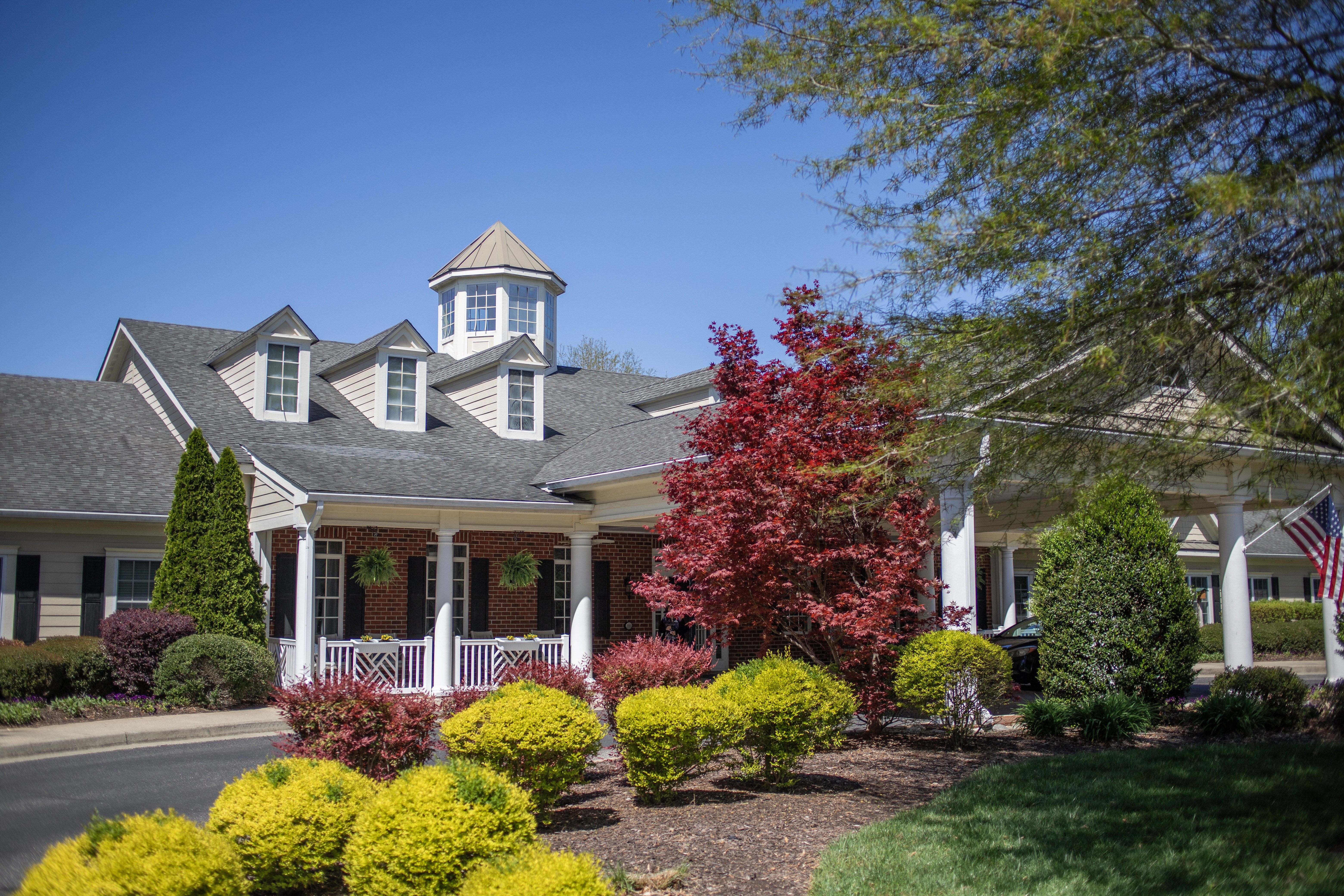 Exterior Landscape at Spring Arbor of Williamsburg, Williamsburg, VA