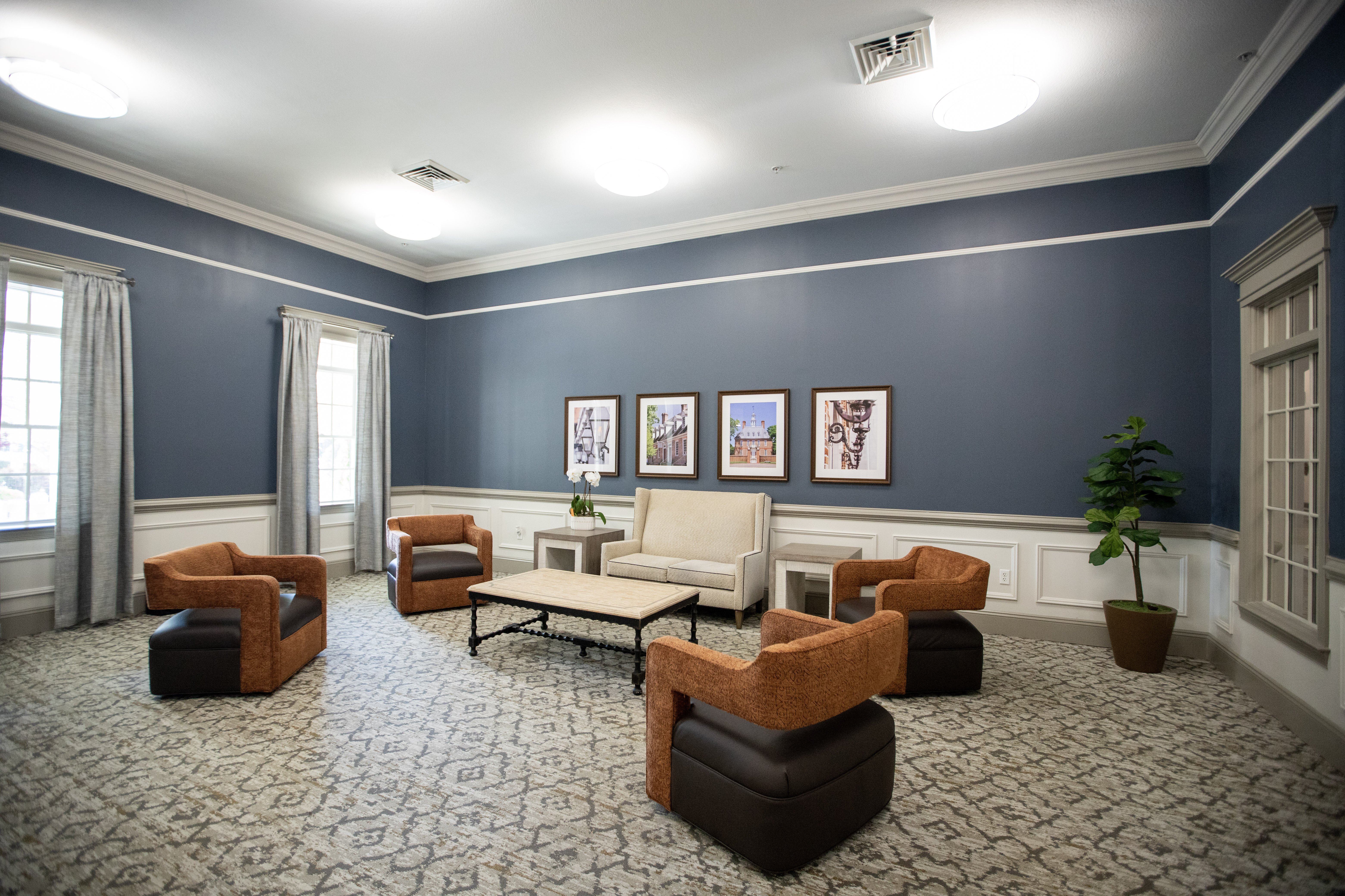 Clubroom at Spring Arbor of Williamsburg, Williamsburg, VA