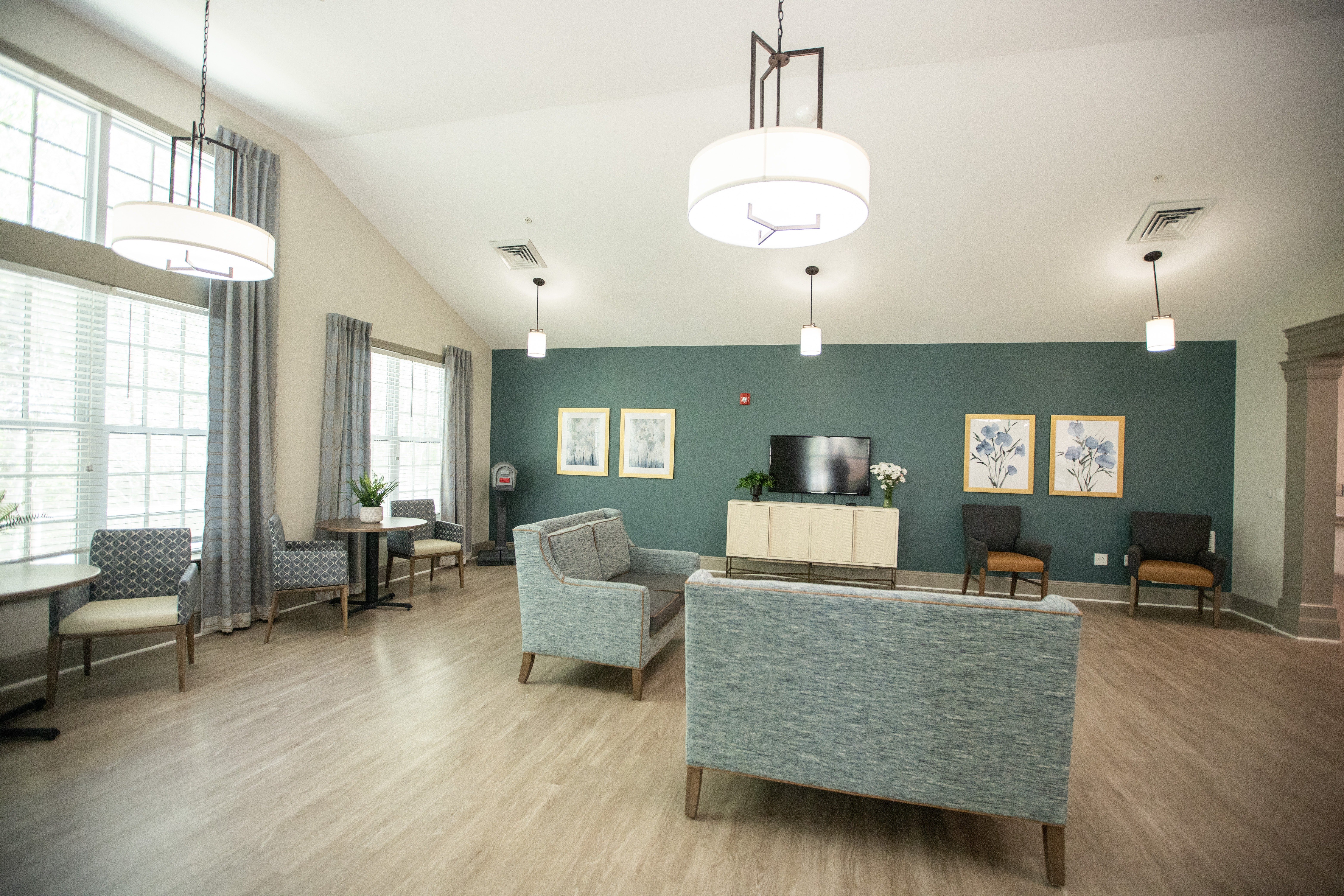 Clubroom at Spring Arbor of Williamsburg, Virginia, 23185