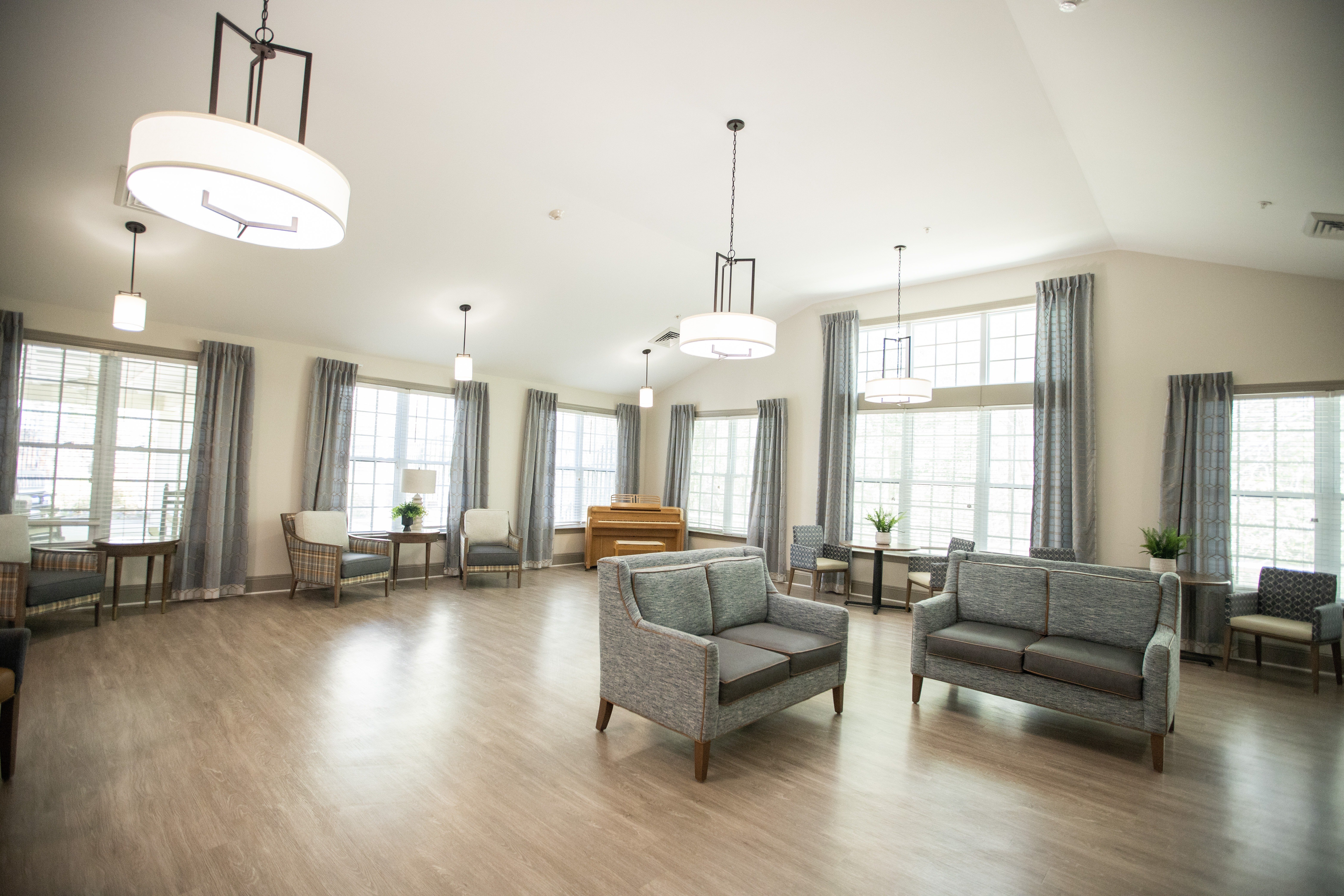 Spacious Clubroom  Spring Arbor of Williamsburg, Williamsburg, VA, 23185