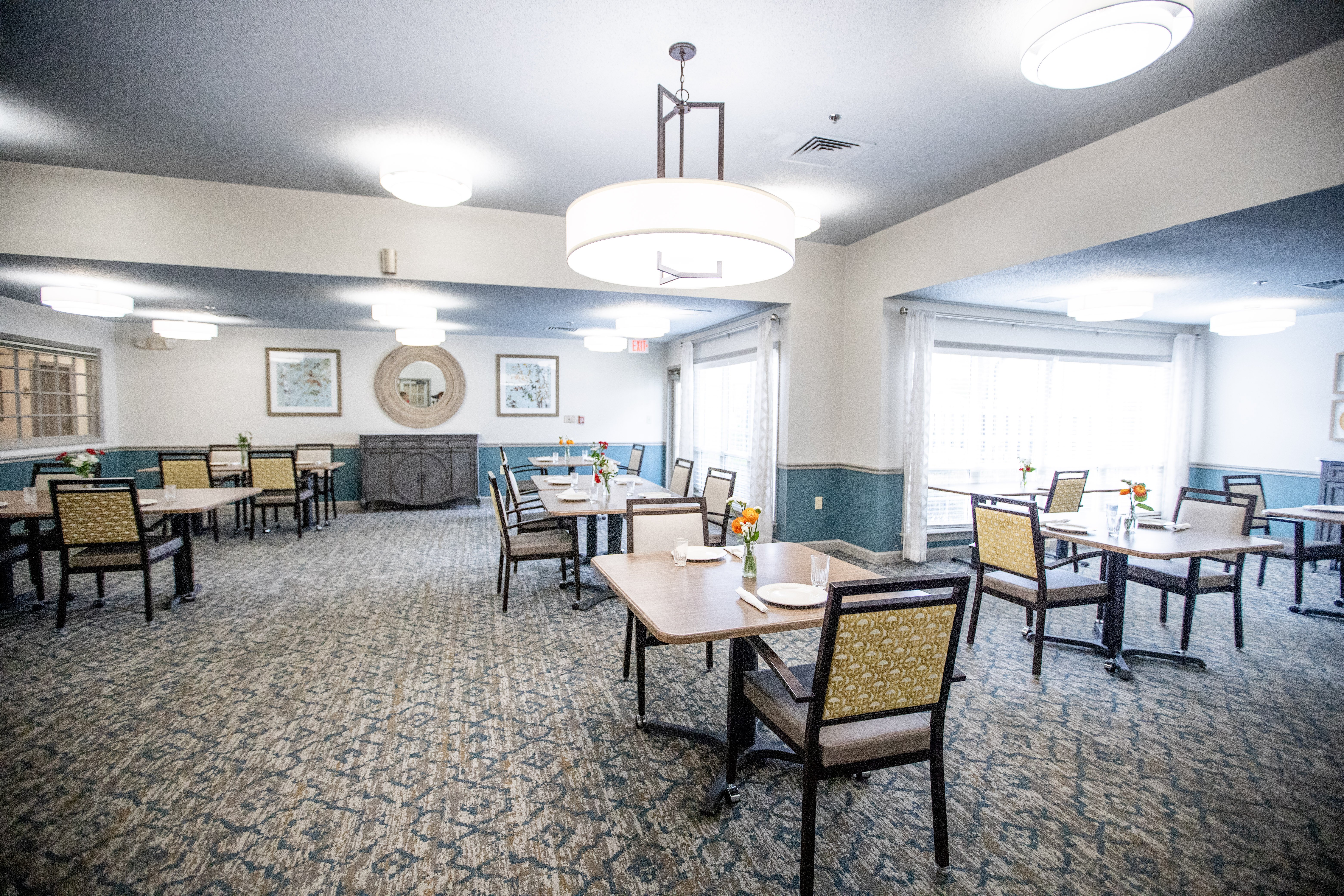 Dining Hall at Spring Arbor of Wilson, Wilson
