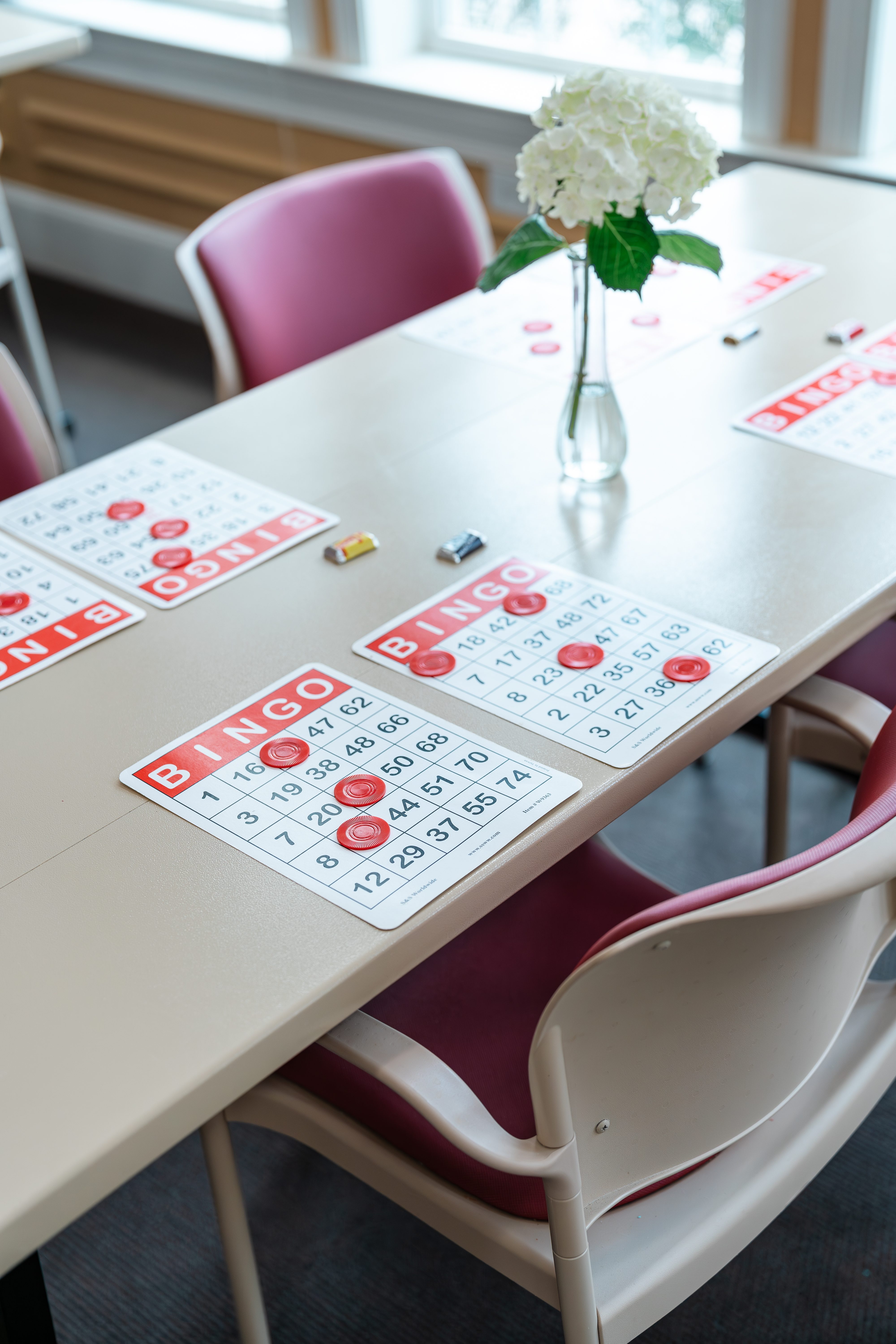 Bingo activity at Spring Arbor of Cary in Cary, NC