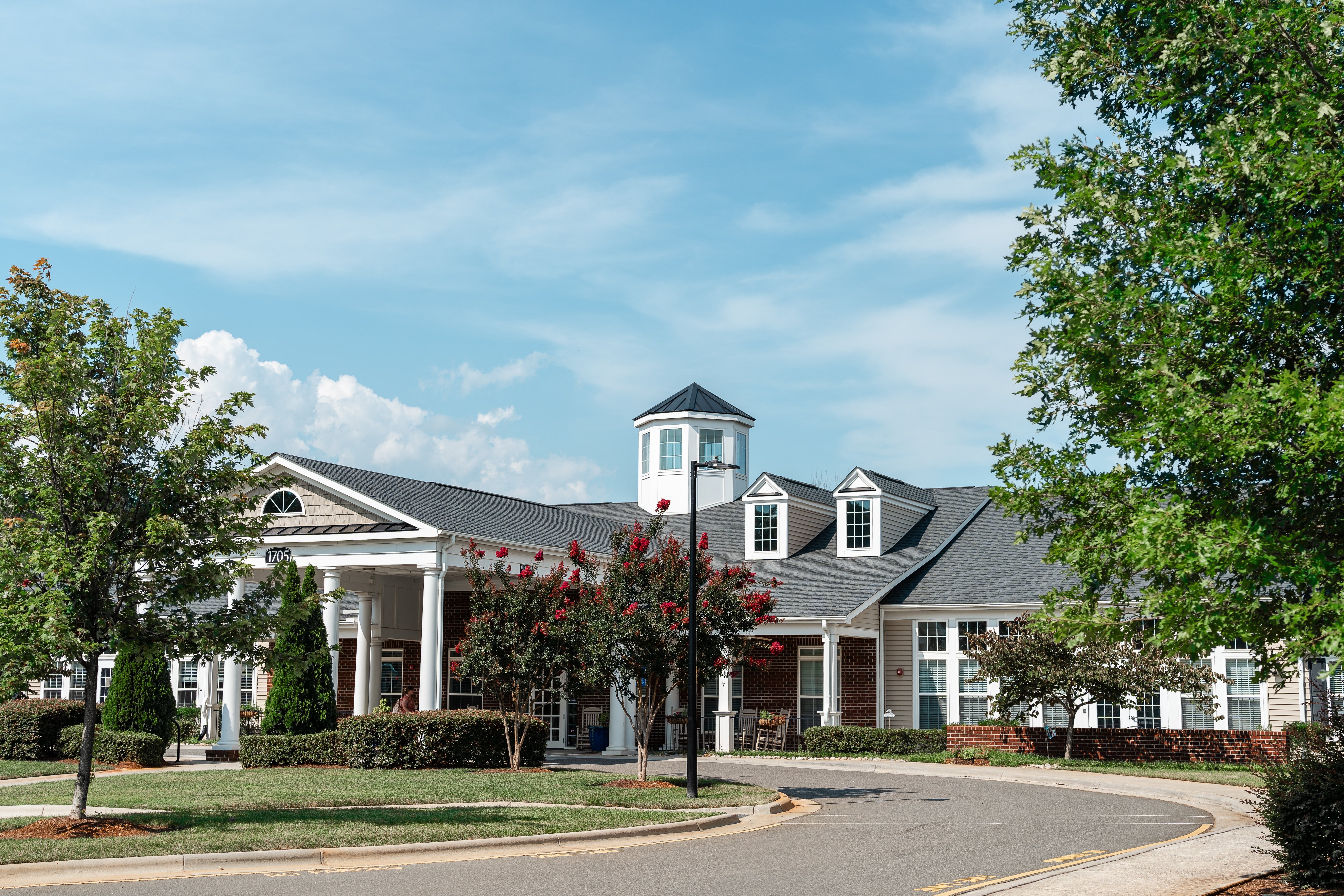 Property exterior at Spring Arbor of Cary in Cary, NC