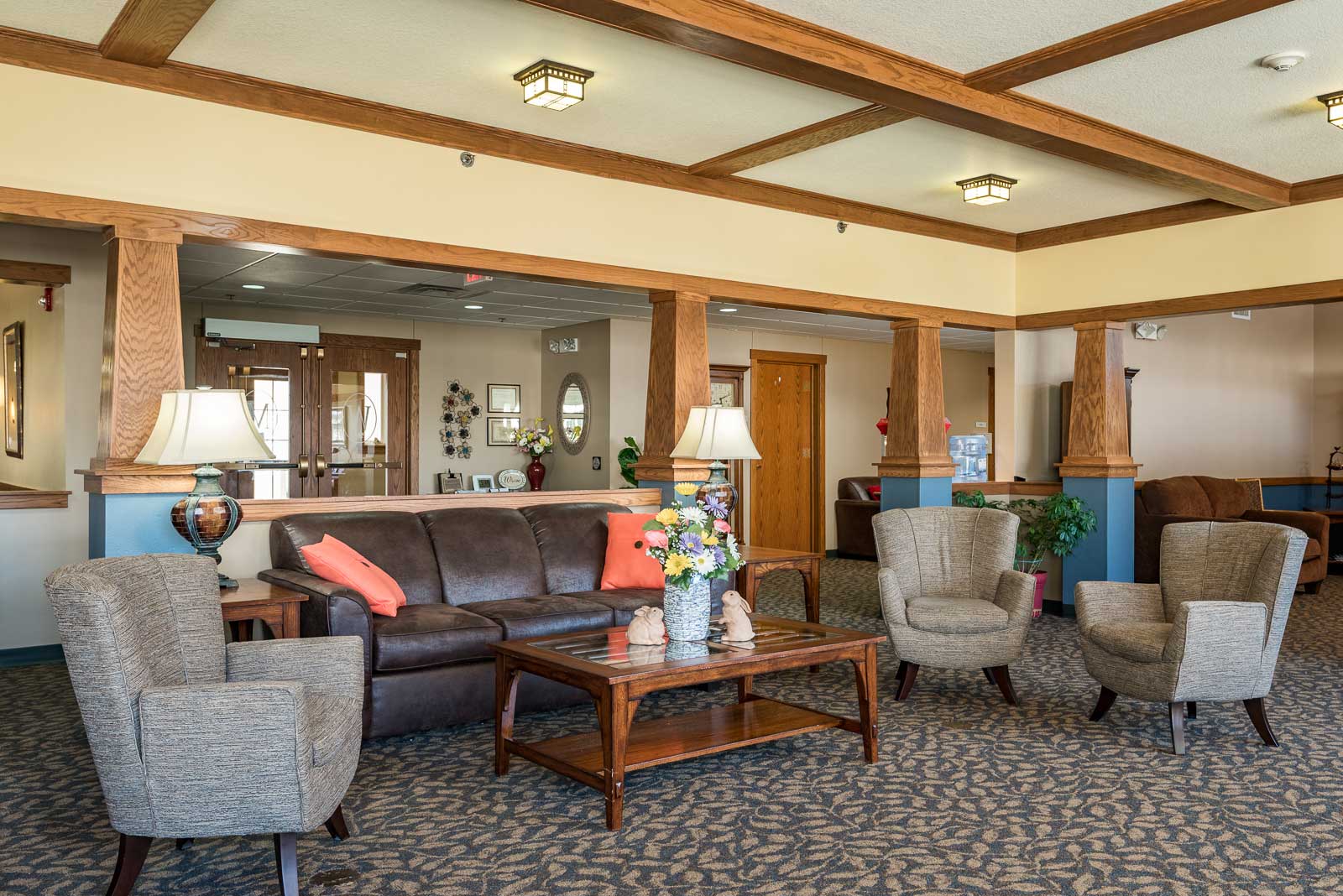 Clubroom at Windsor Manor Webster City, Webster City Iowa
