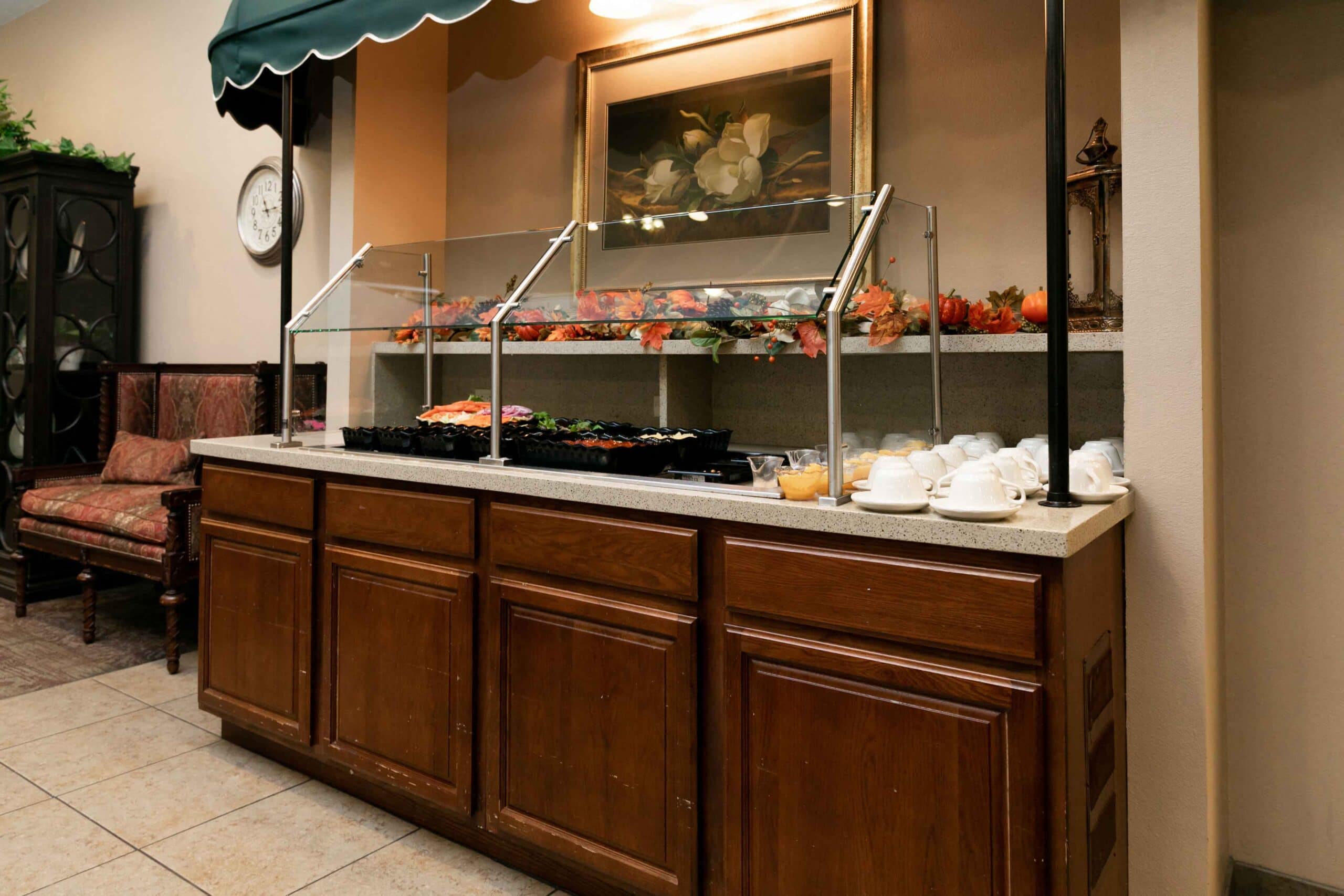 Food buffet at Hearthside Bartlett, Bartlett, TN