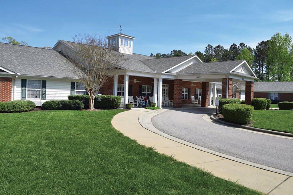 Property exterior at Spring Arbor of Apex in Apex, NC