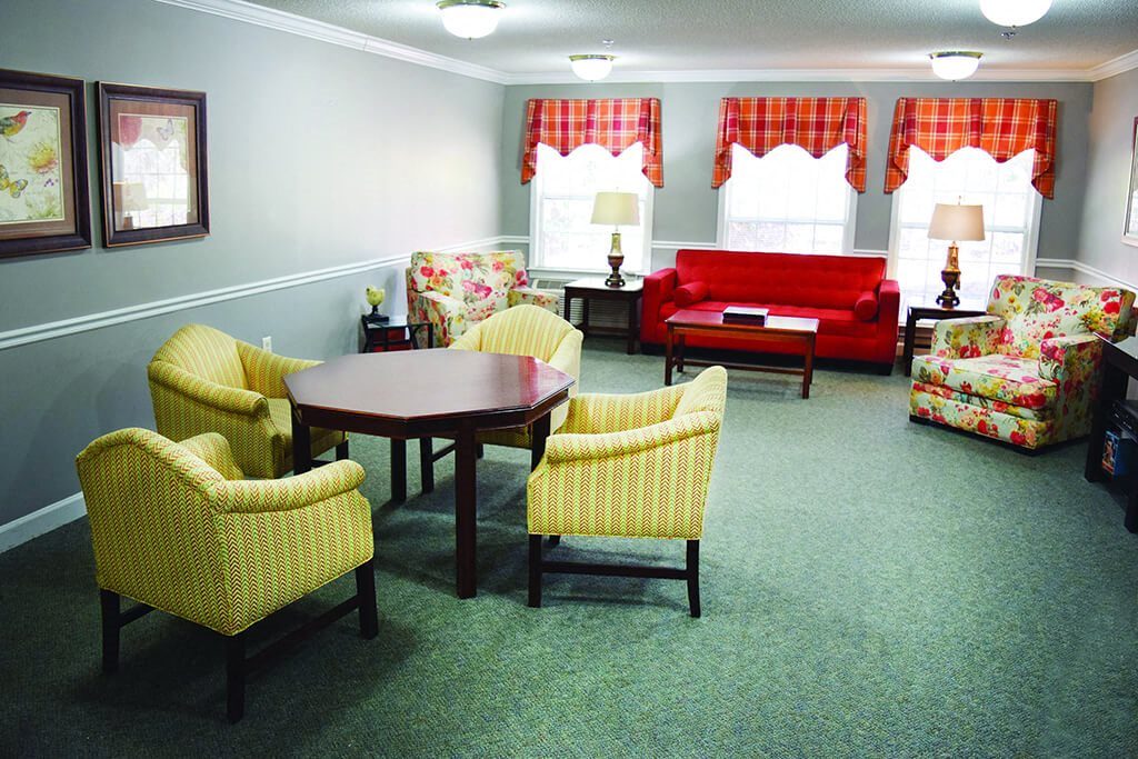 Sitting room at Spring Arbor Senior Living, Spring Arbor of Winchester, Winchester, VA
