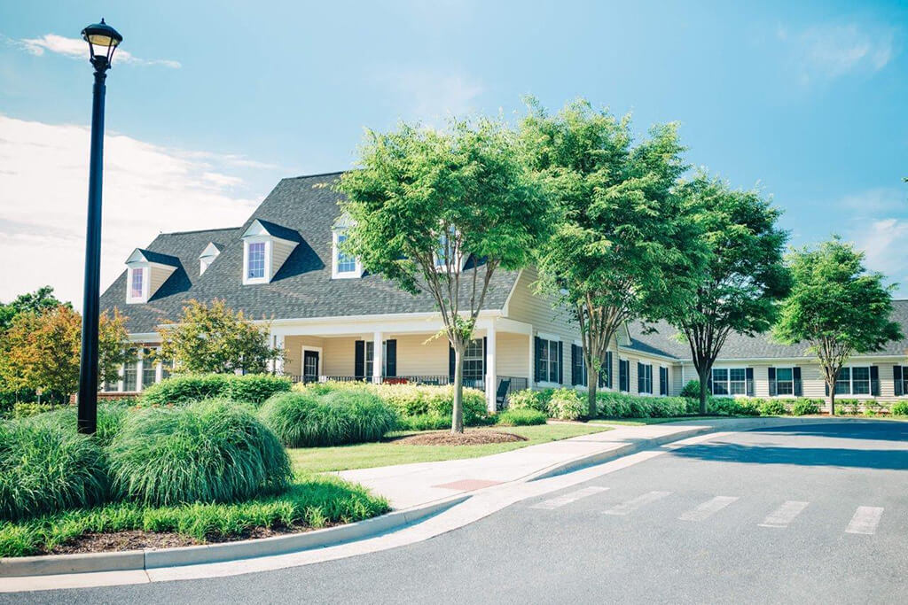 Property exterior at Spring Arbor Senior Living, Spring Arbor of Winchester, Winchester, Virginia