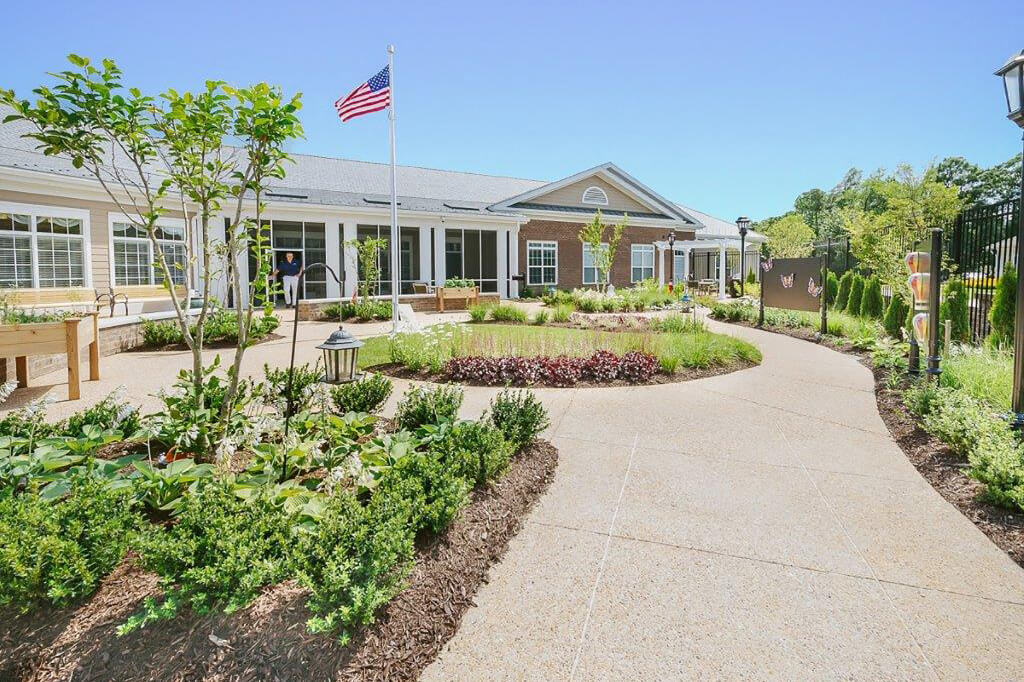 Courtyard With Green Space at Spring Arbor Cottage of Salisbury, Midlothian, VA, 23113