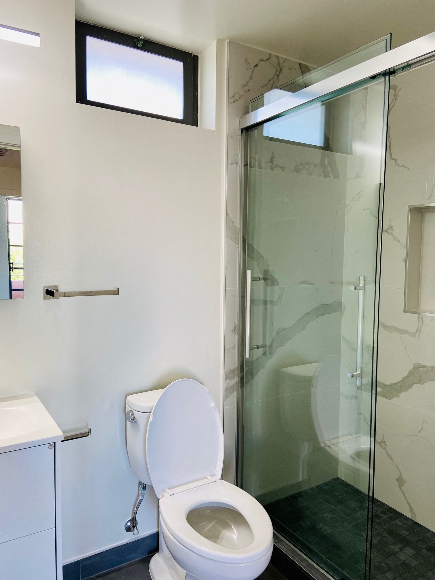 Hallway Bathroom with Shower