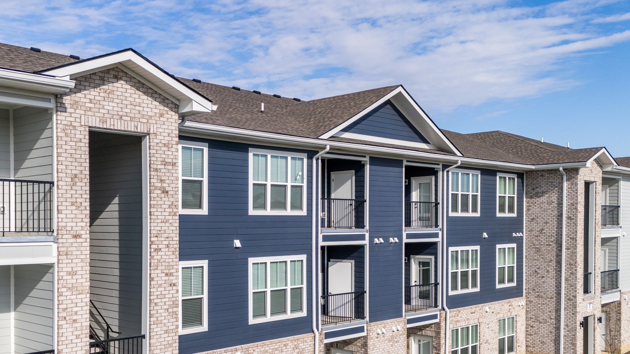 Rendering of apartment from street level