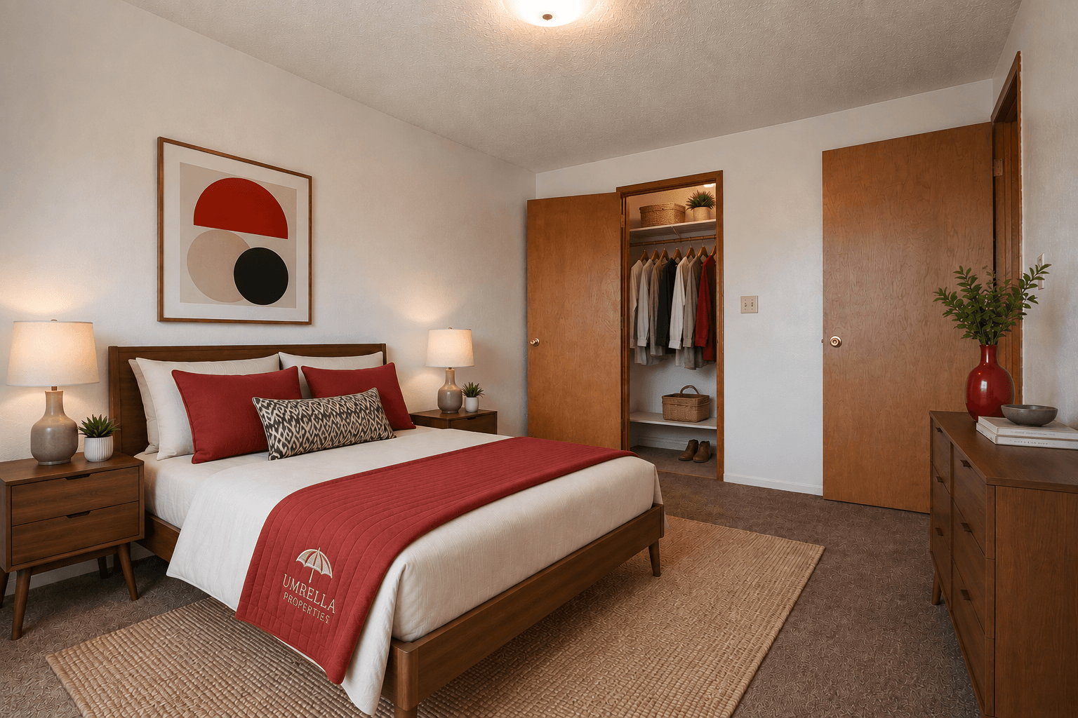Spacious Bedrooms
