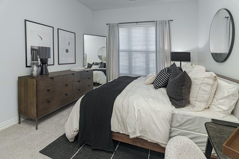 Spacious Bedroom Featuring 9 foot Ceilings