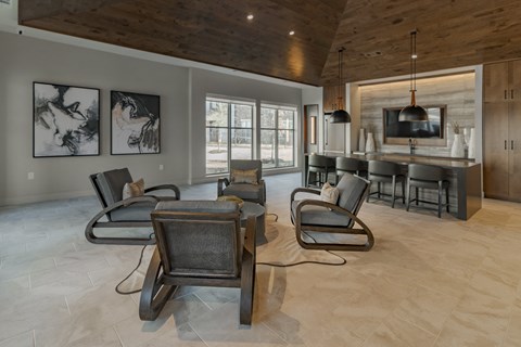 Spacious Clubhouse Lounge