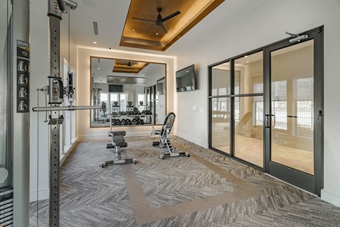 24-Hour Fitness Center w/ Cardio & Weight Equipment