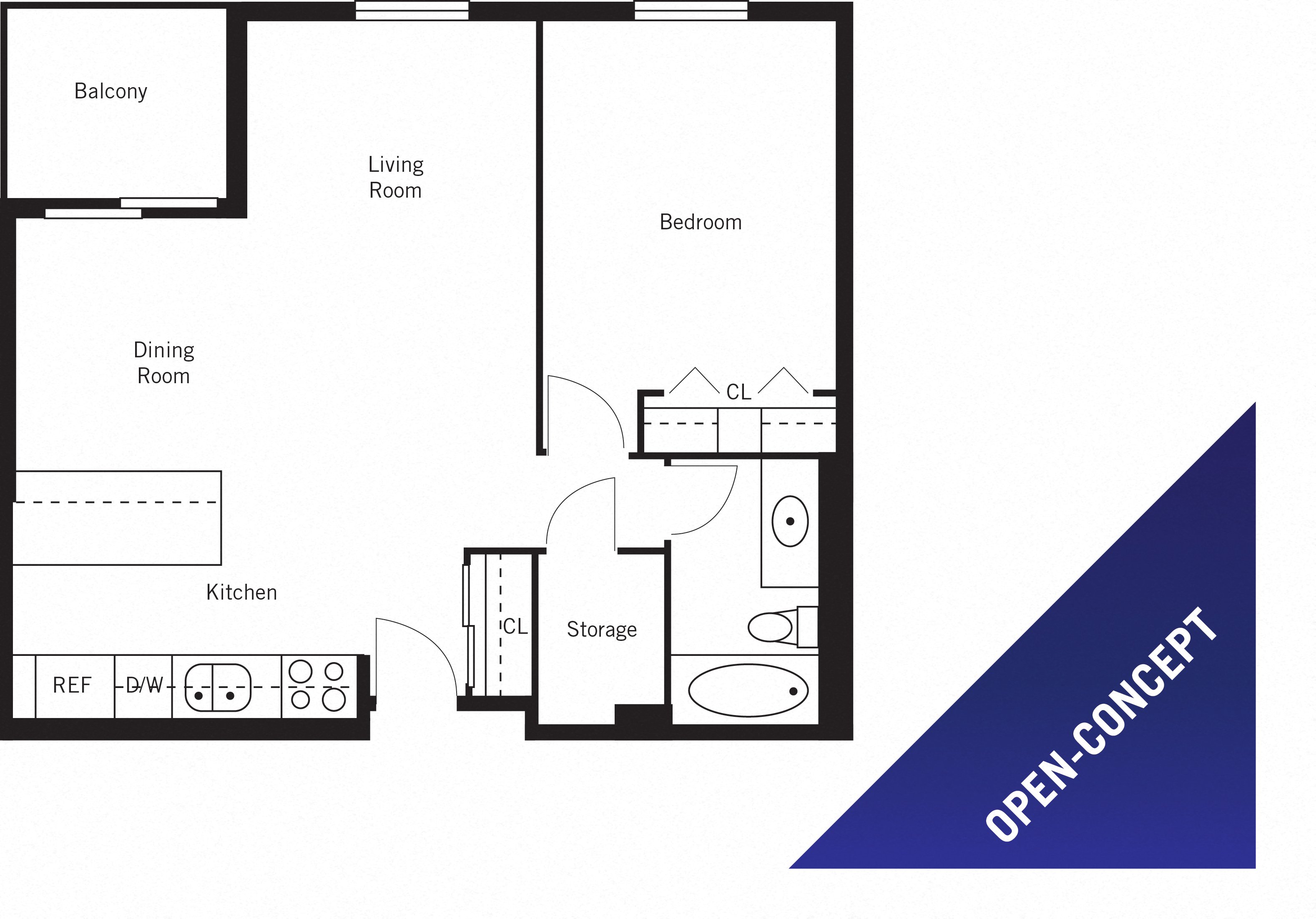 Floor Plans of Squire Court Apartments in St Catharines ON