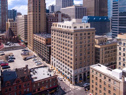 Rittenhouse Row Apartments Aerial View