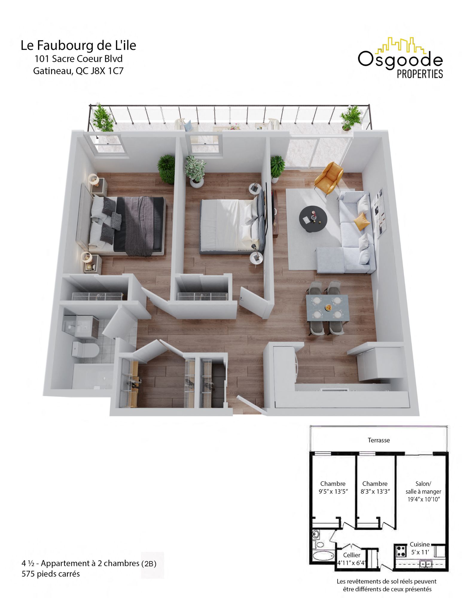 Suite A Floorplan