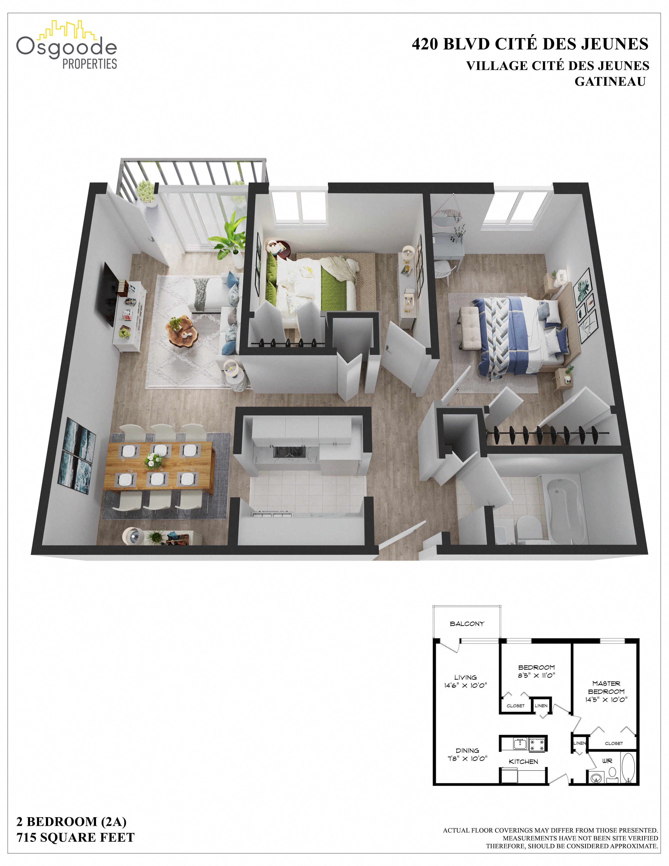Suite A Floorplan