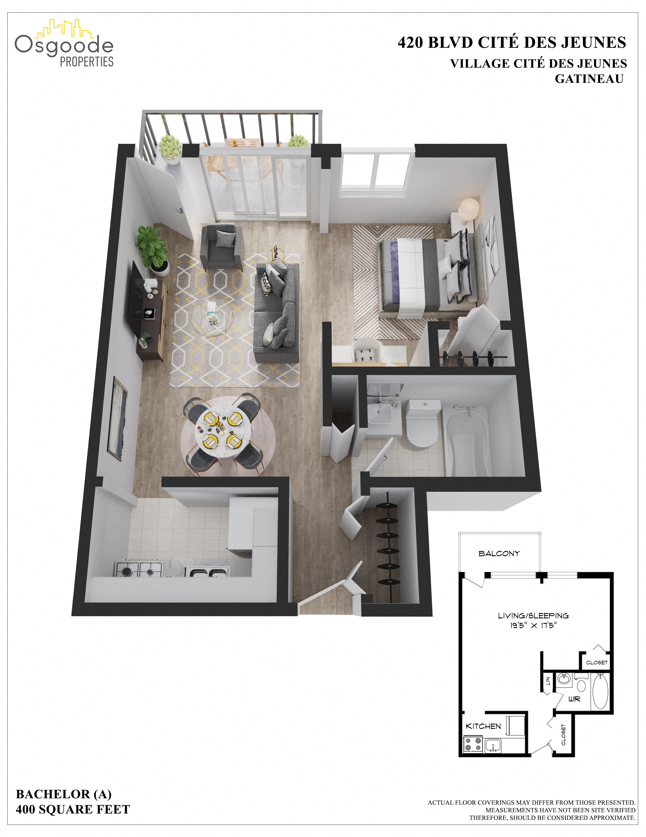 Suite A Floorplan