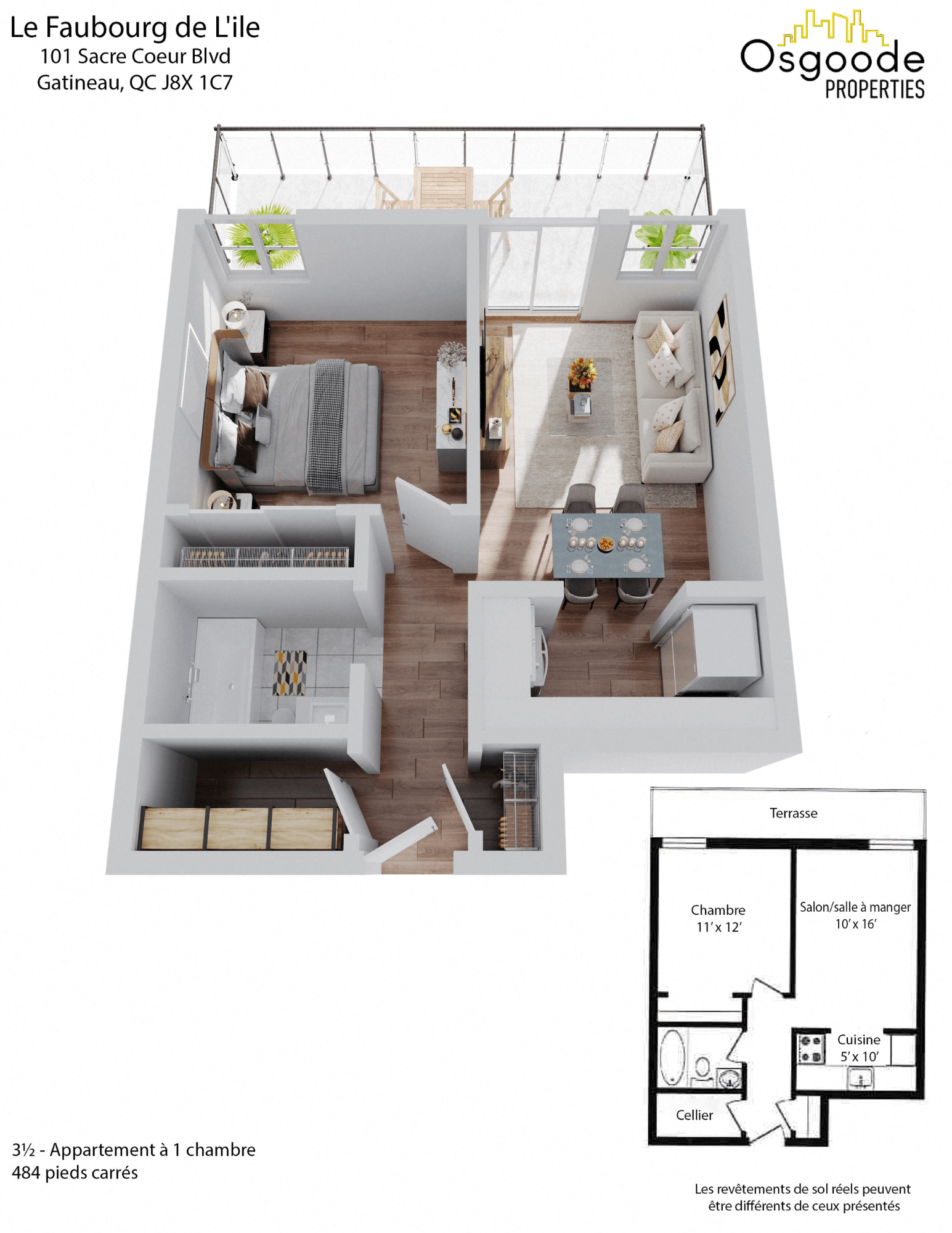 Suite A Floorplan