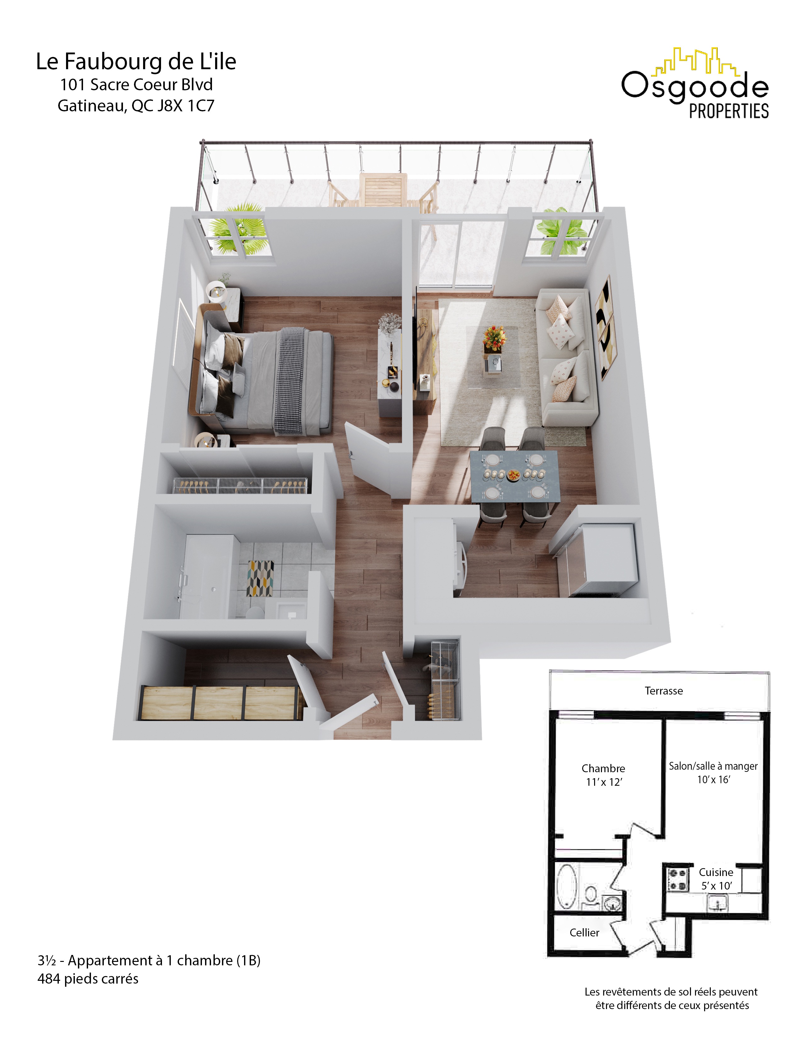 Suite A Floorplan