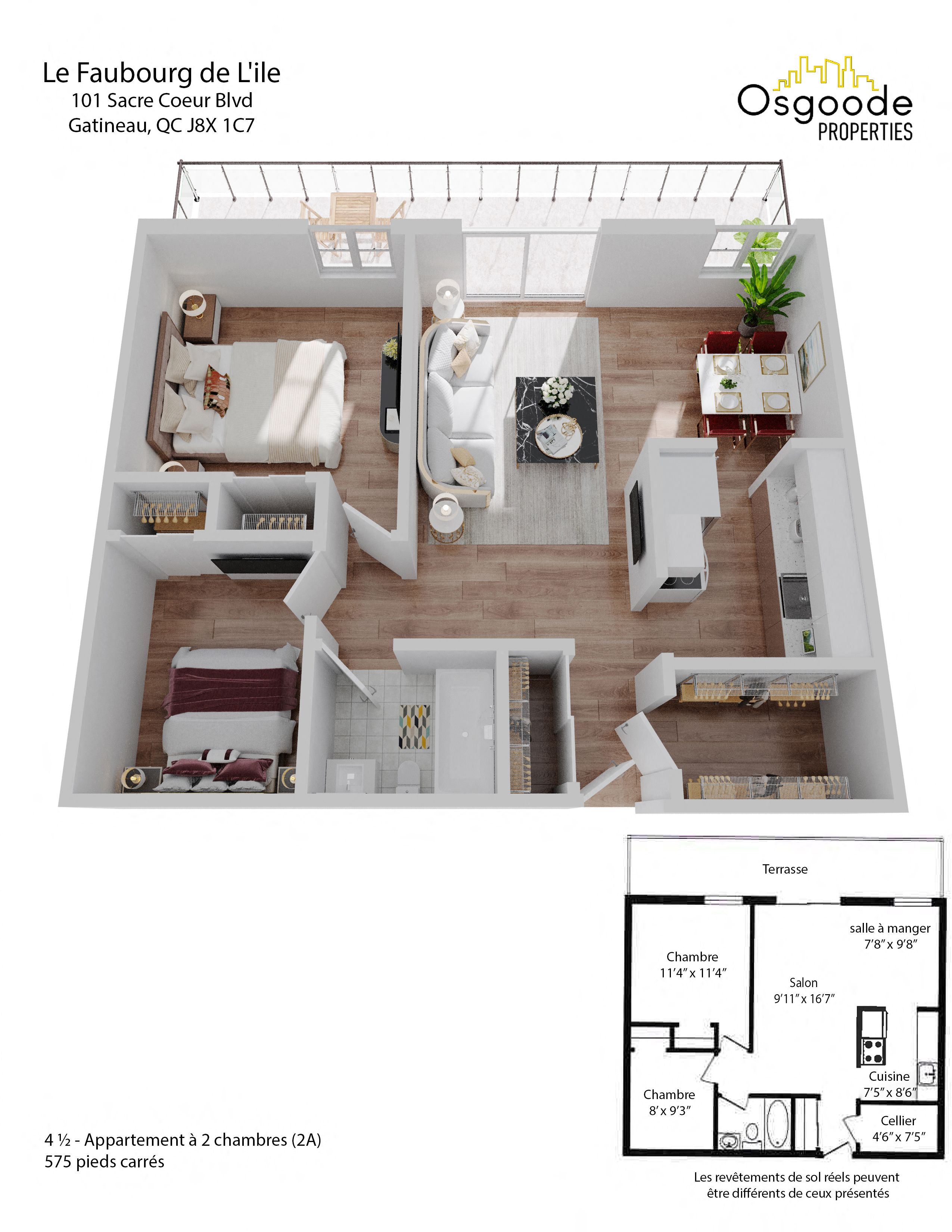 Suite A Floorplan
