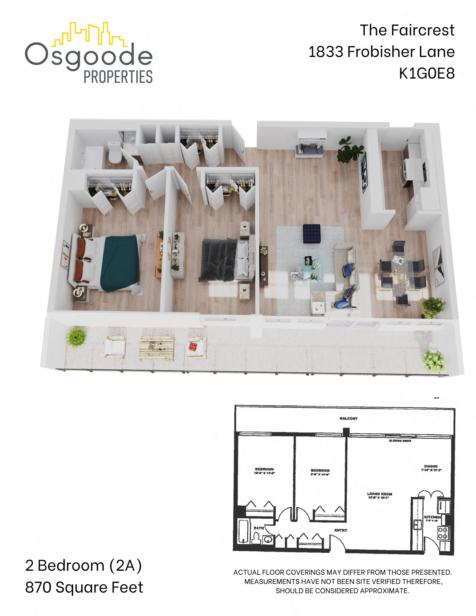Suite A Floorplan