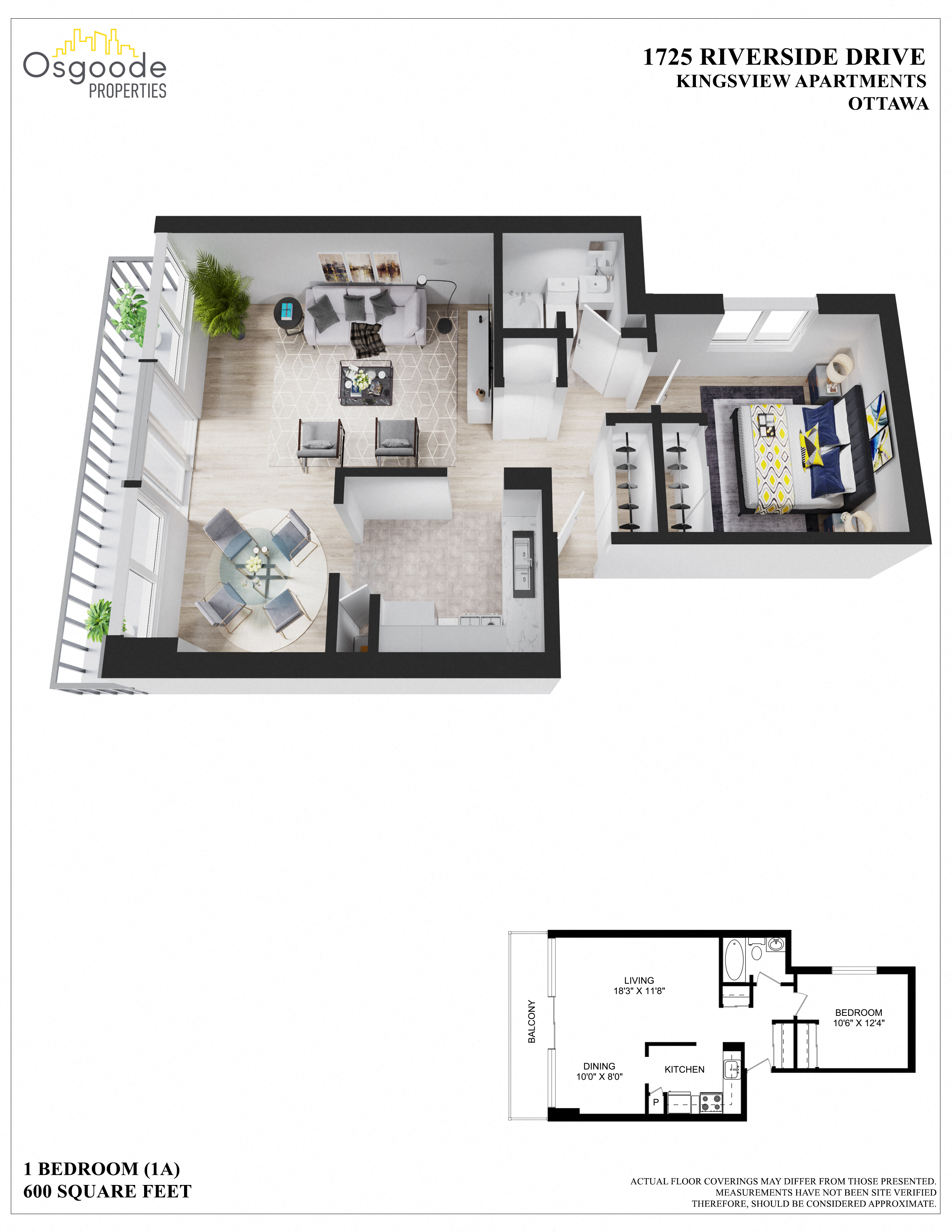 Suite A Floorplan