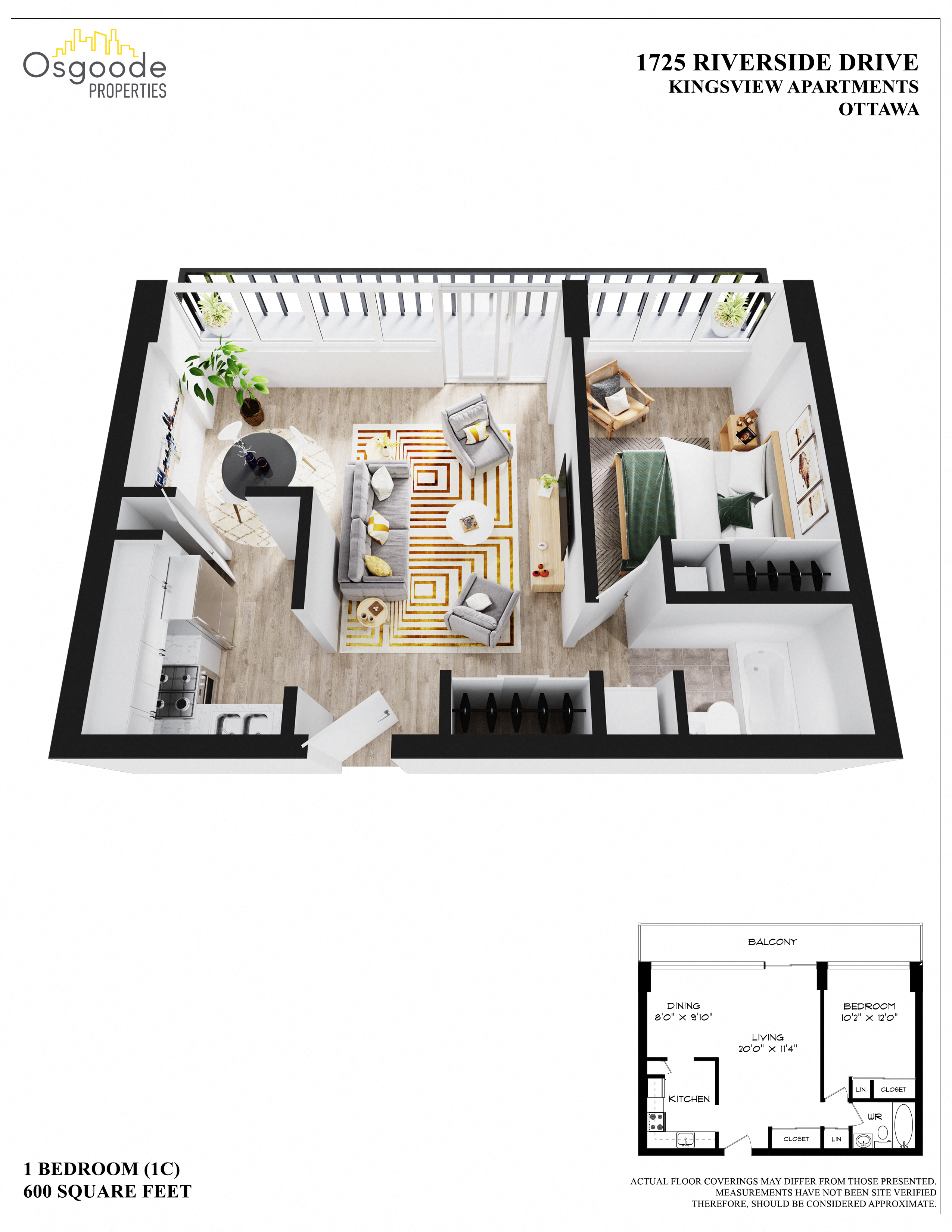 Suite A Floorplan