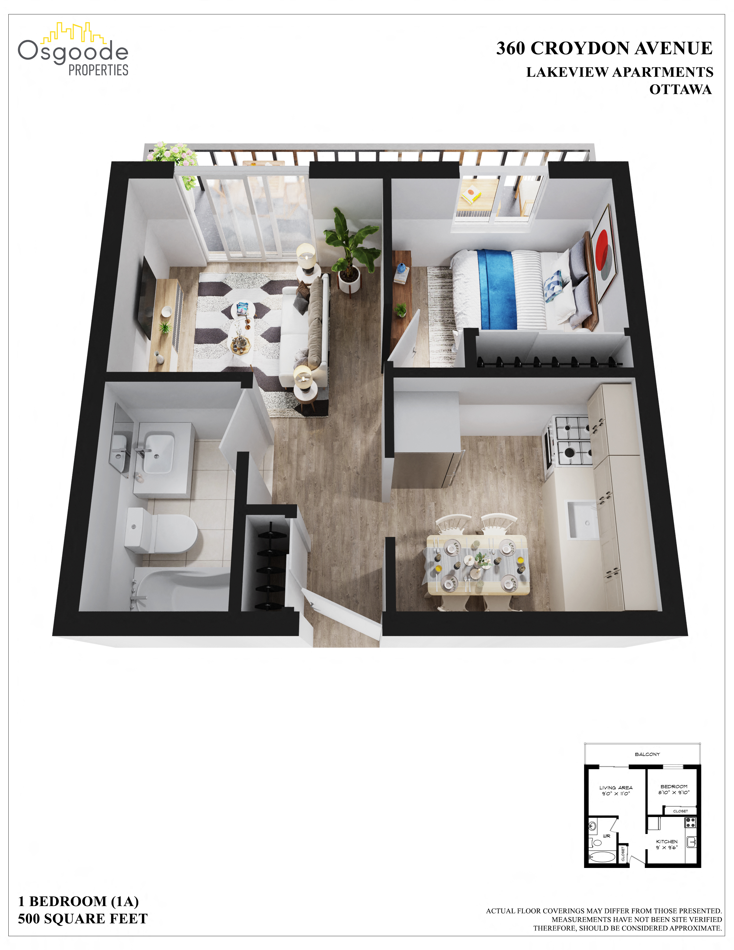 Suite A Floorplan