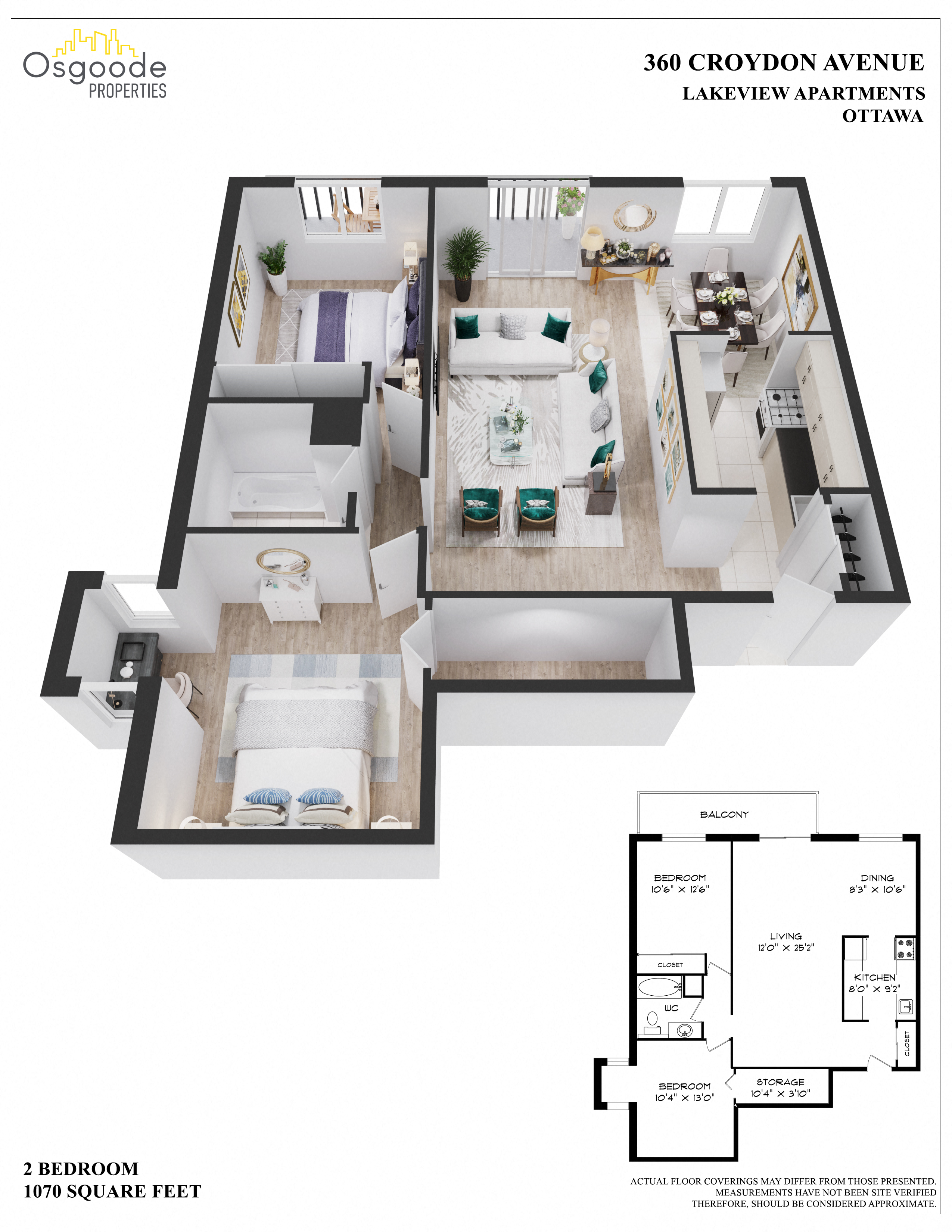 Suite A Floorplan