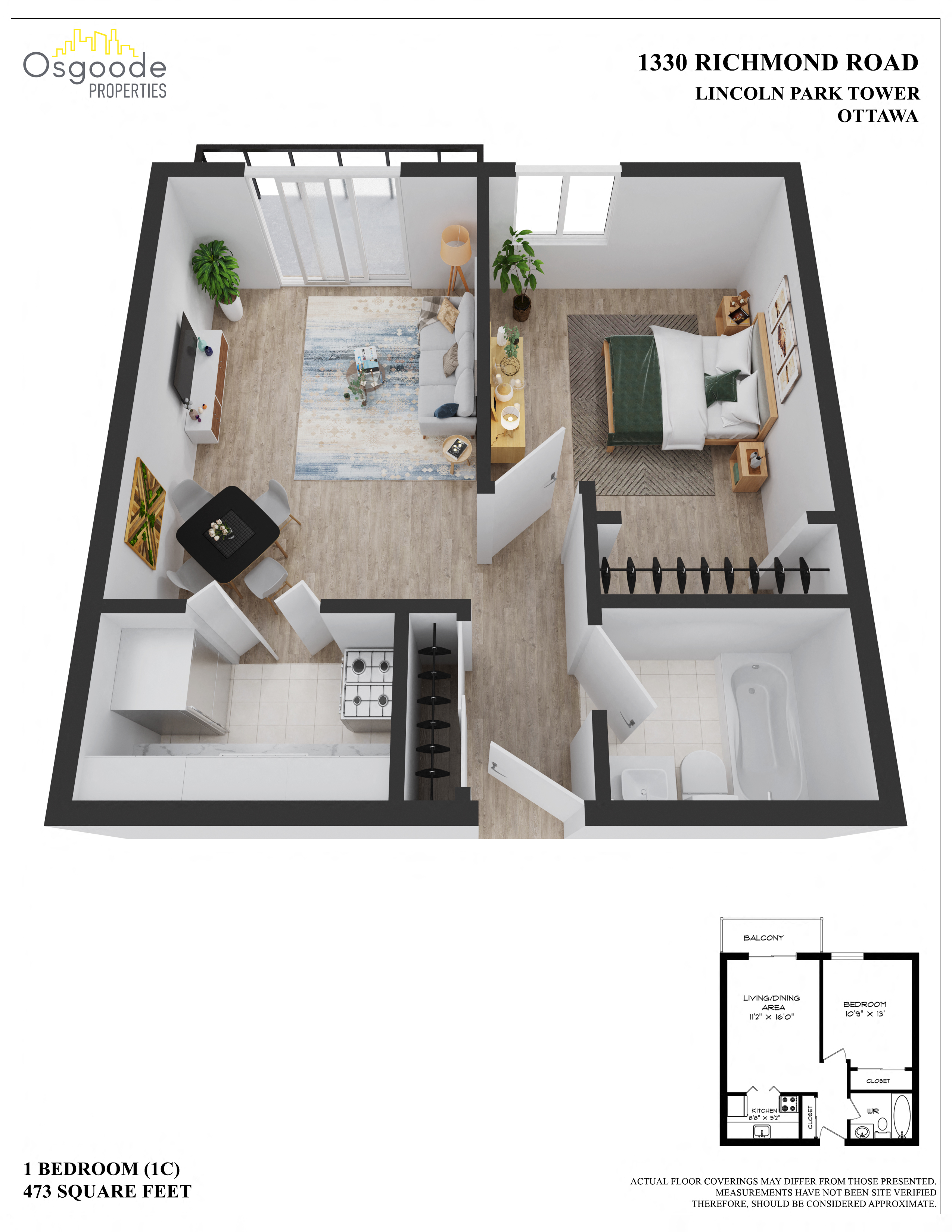 Suite A Floorplan