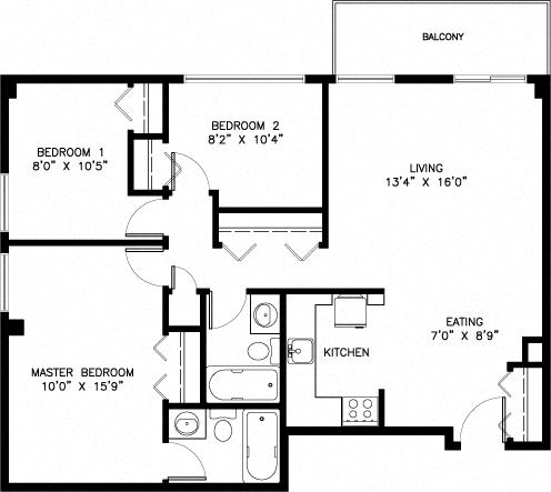 Suite A Floorplan