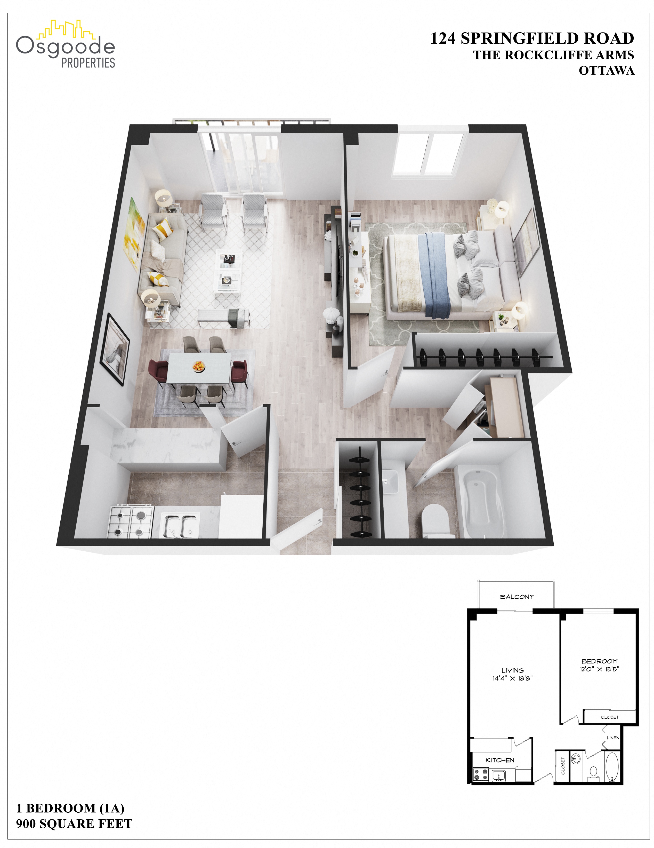 Suite A Floorplan