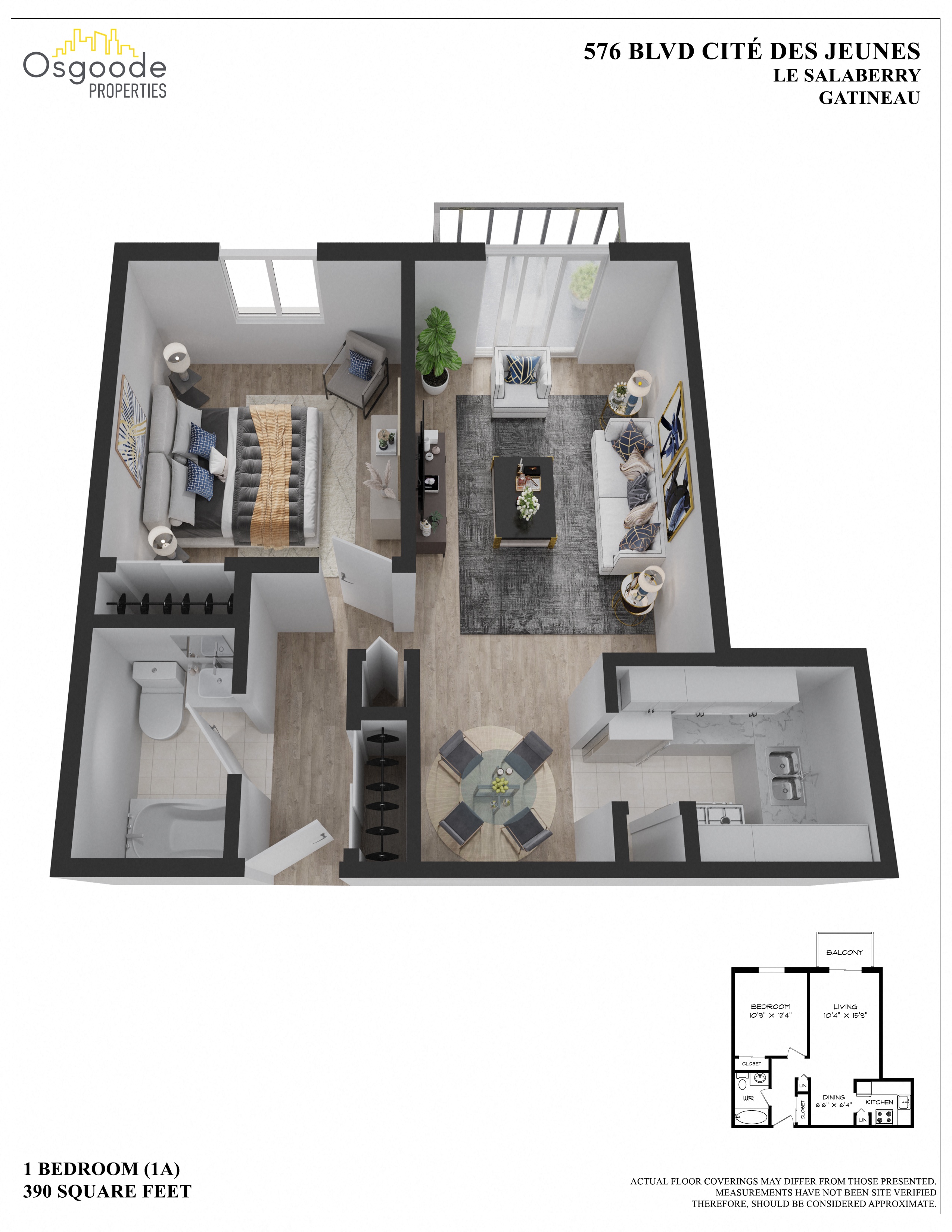 Suite A Floorplan