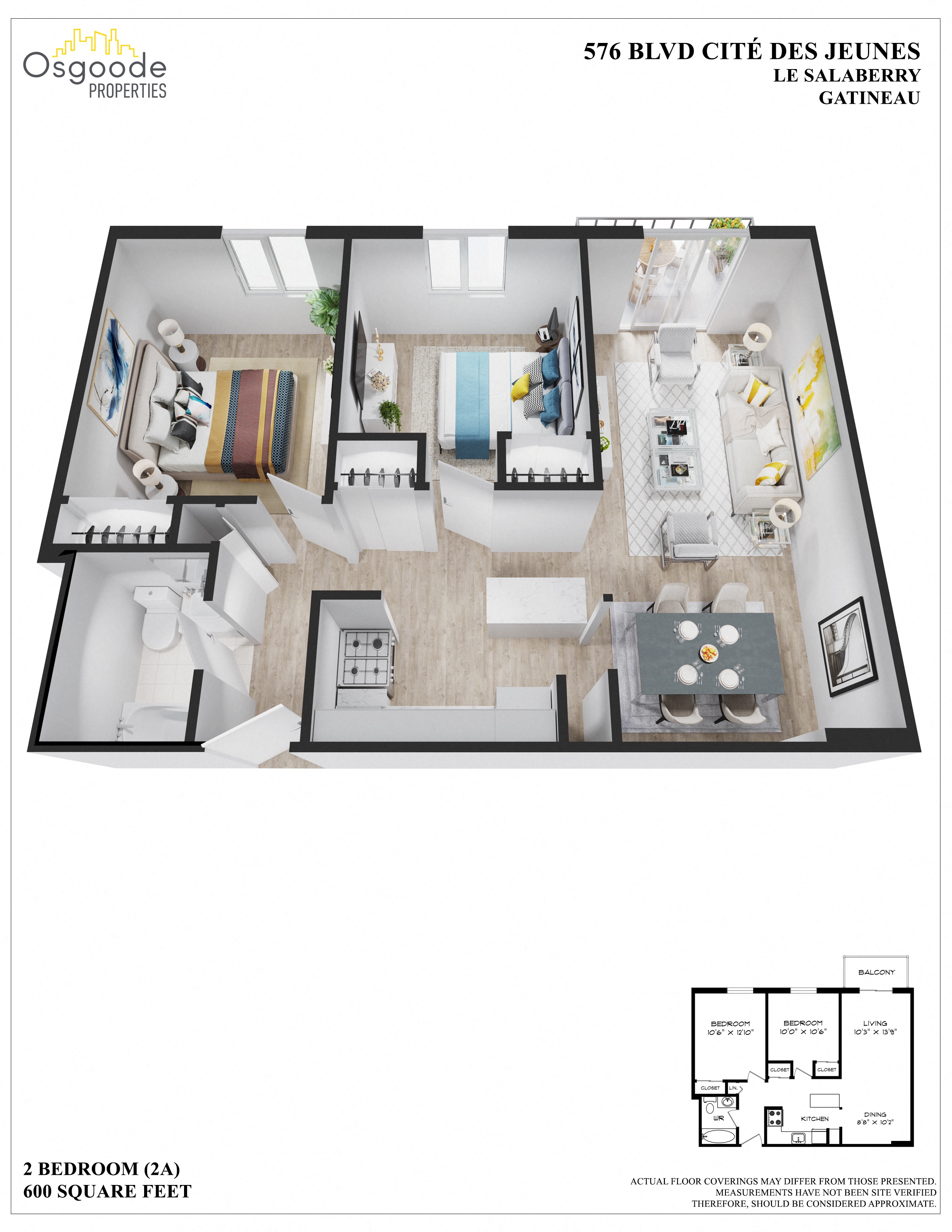 Suite A Floorplan