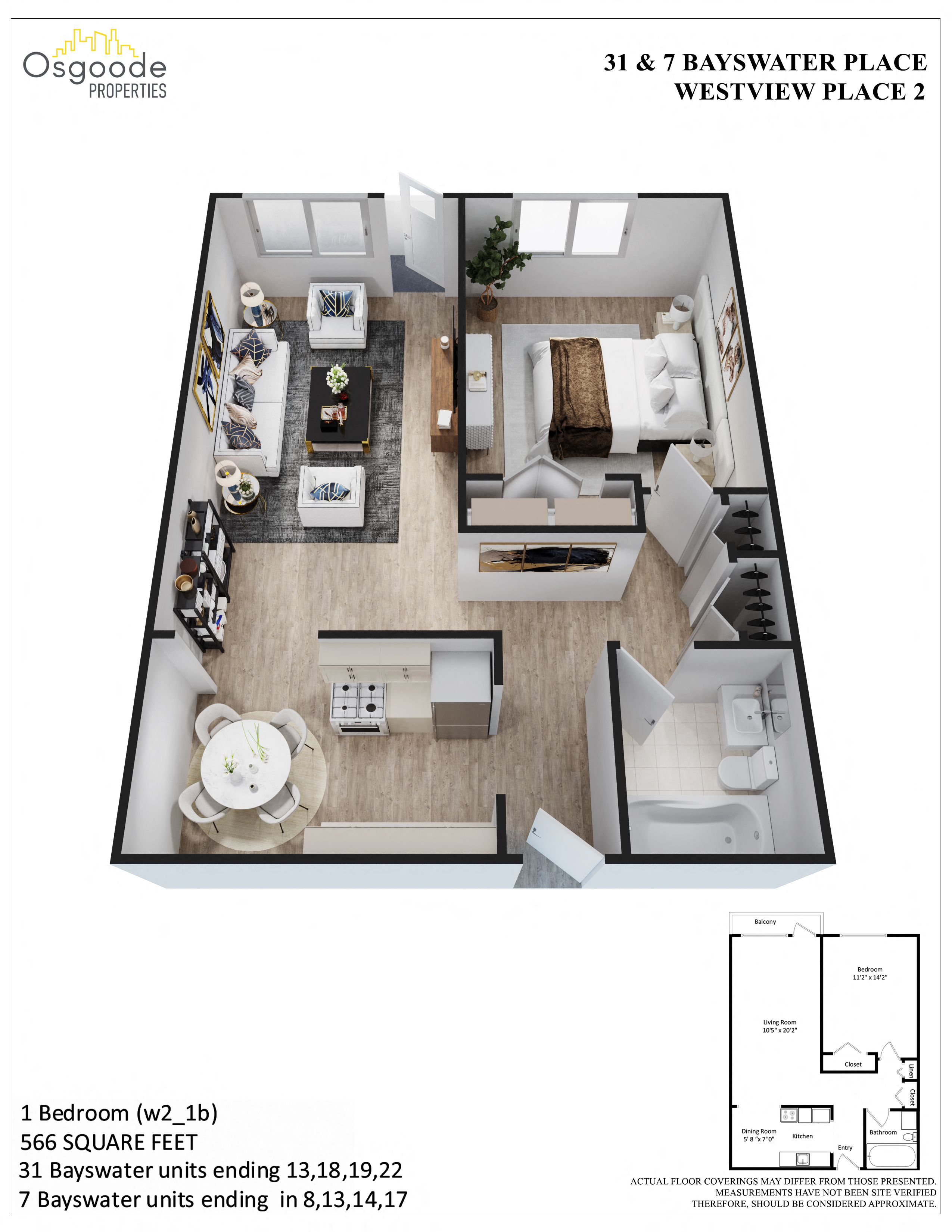 Suite A Floorplan