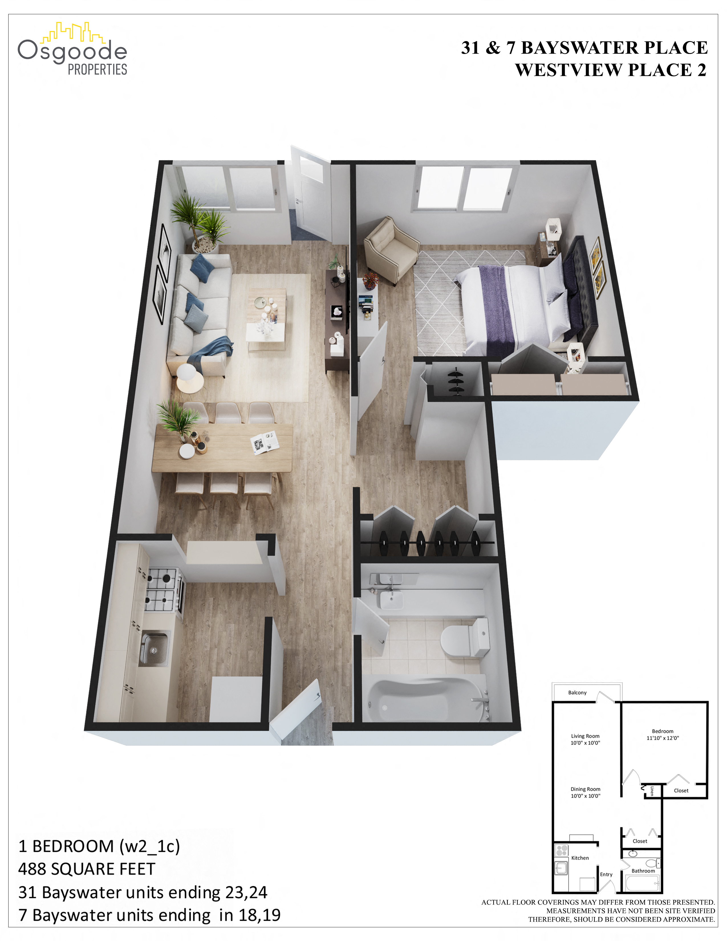 Suite A Floorplan