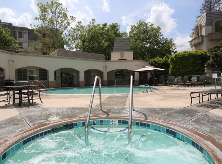 Park Regency's Pool area