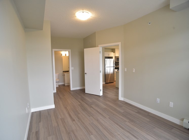 Aqua residential rental apartments laminate flooring throughout